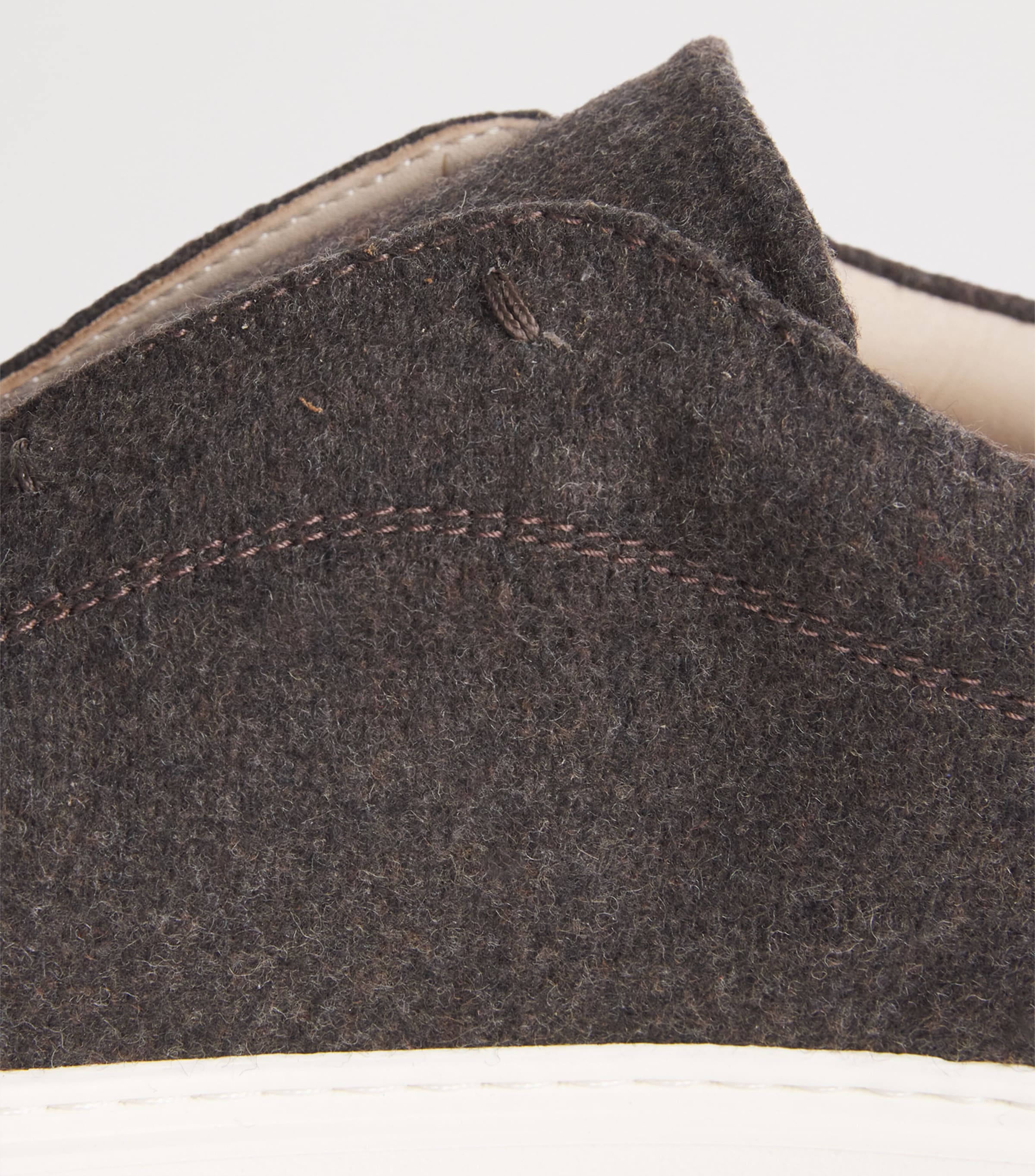 Eleventy Flannel Slip-On Sneakers Moro Image 7
