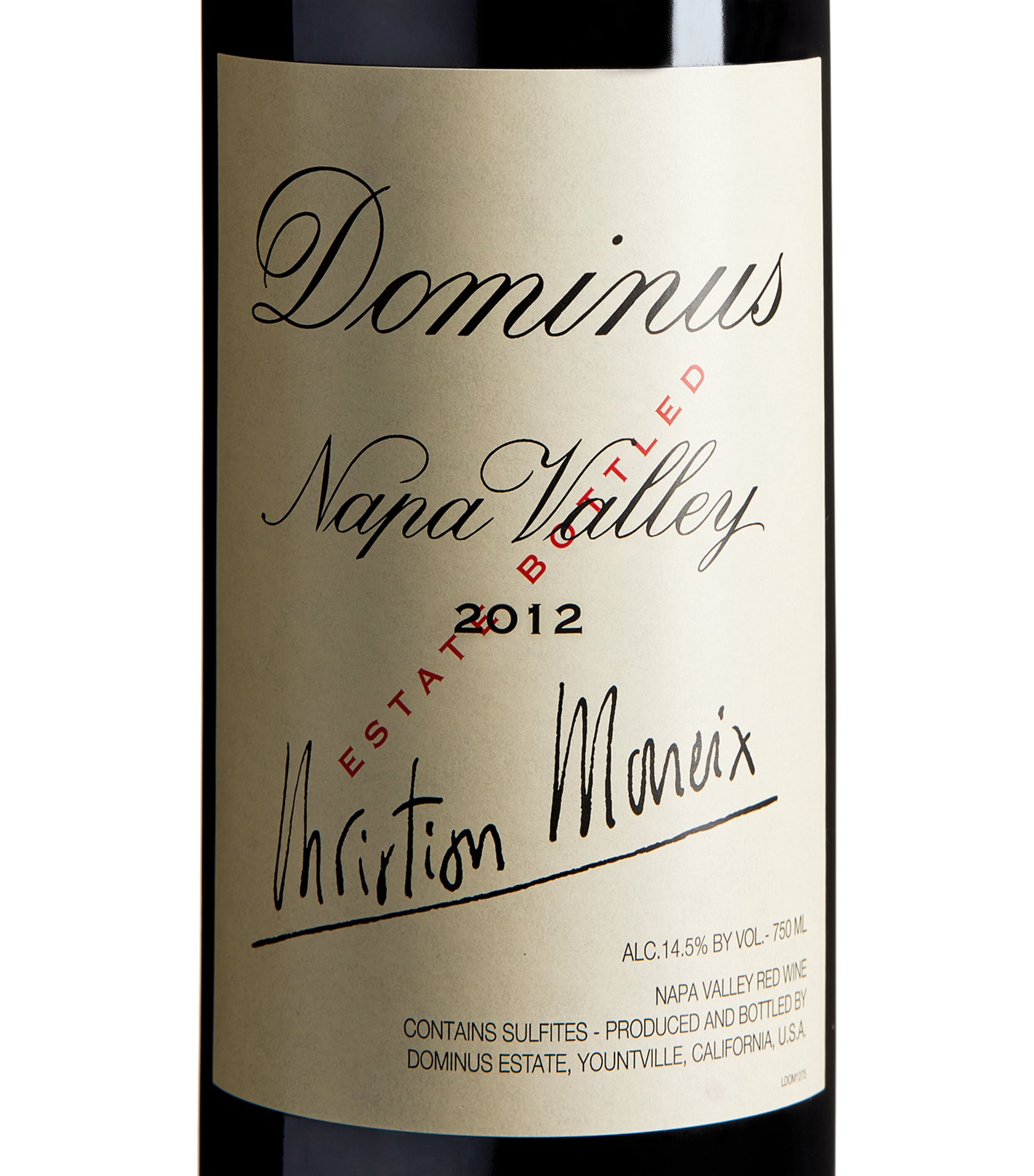Dominus Christian Moueix 2012 (75cl) - Napa Valley, USA | Harrods UK