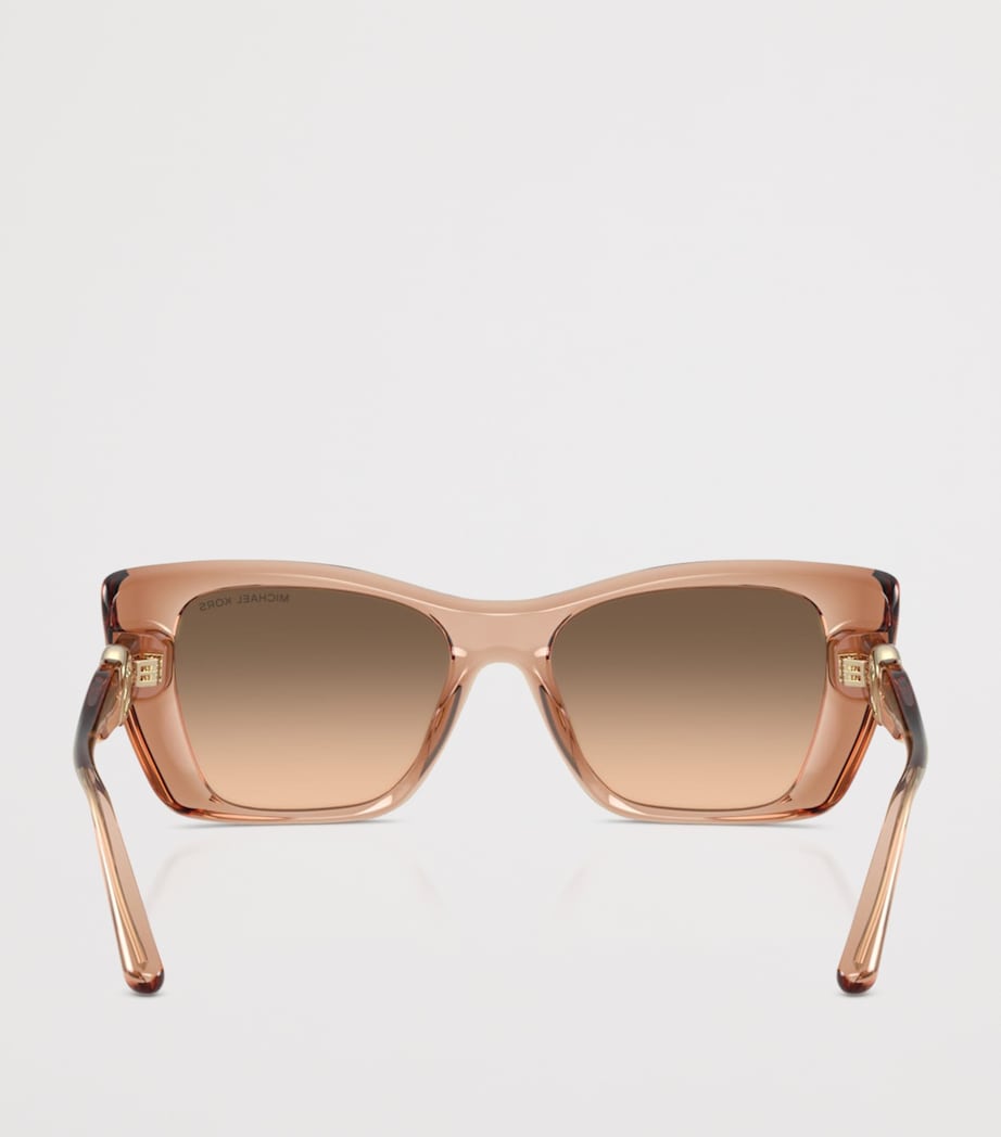 Michael Kors Tokyo Square Sunglasses Brown Image 3