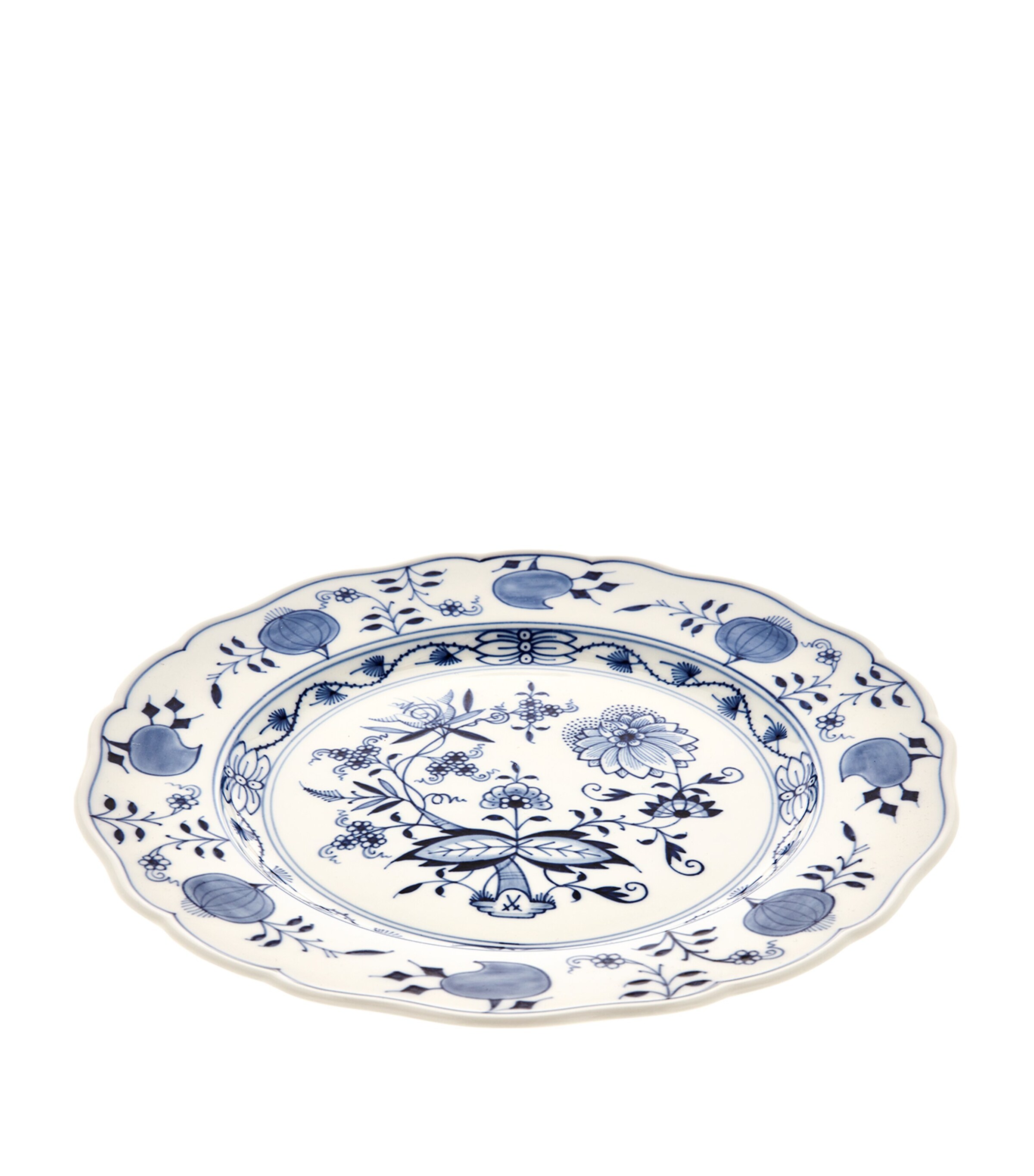 Meissen Porcelain Blue Onion Dinner Plate (28cm) | Harrods US
