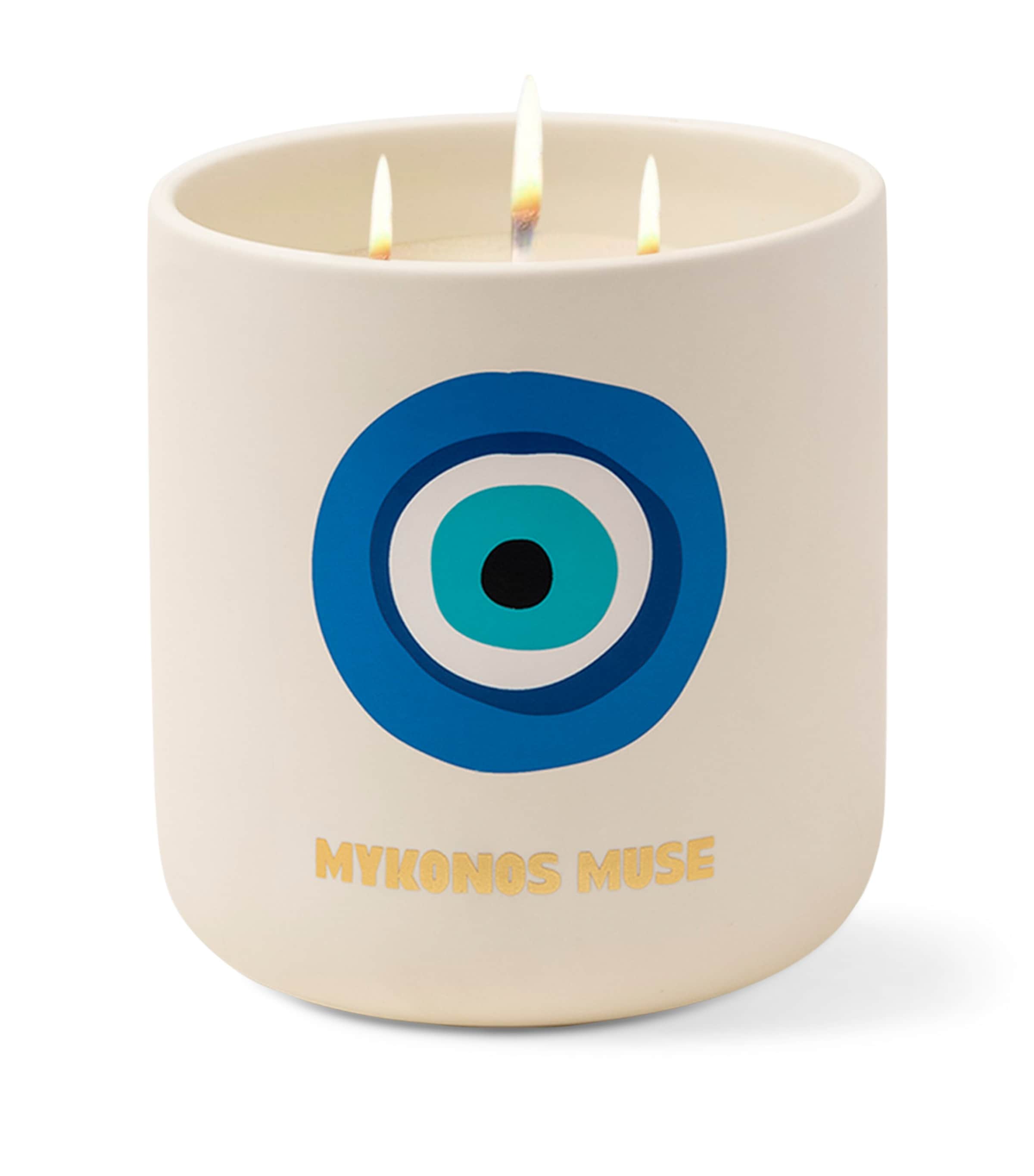 Mykonos Muse Travel From Home XL Scented Candle (1kg) WHITE Image 2