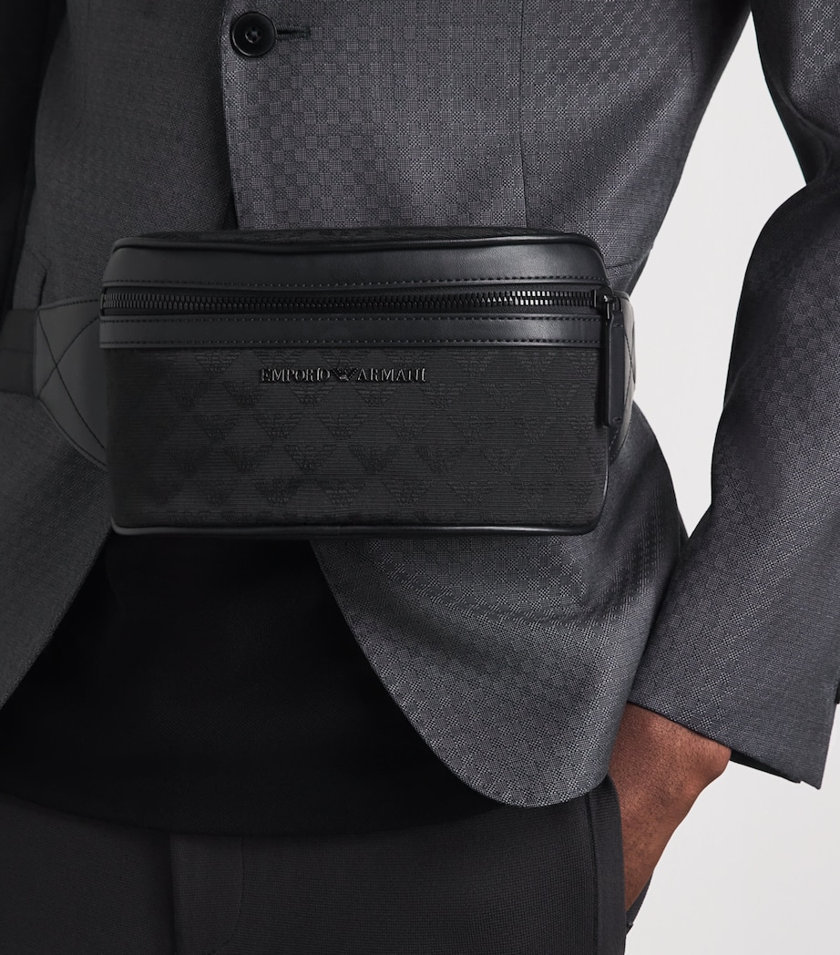 Emporio Armani Jacquard Logo Belt Bag Image 4
