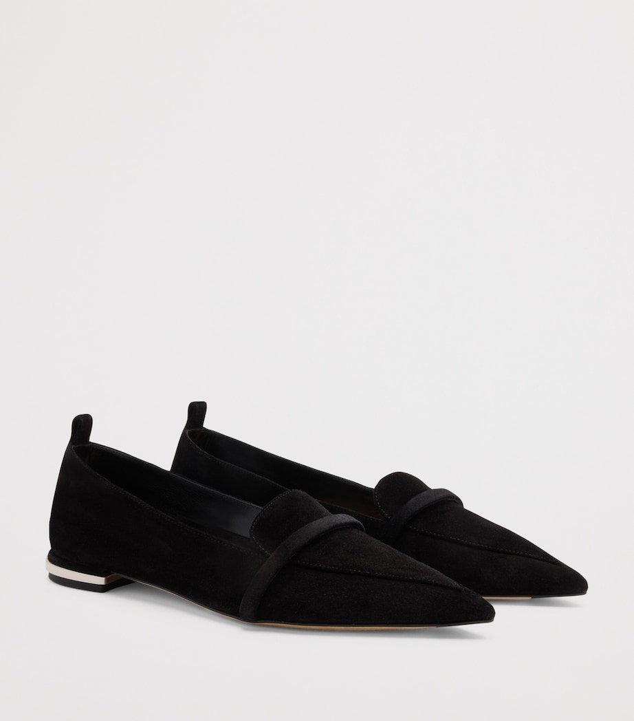 Leather Dora Loafers BLACK Image 3