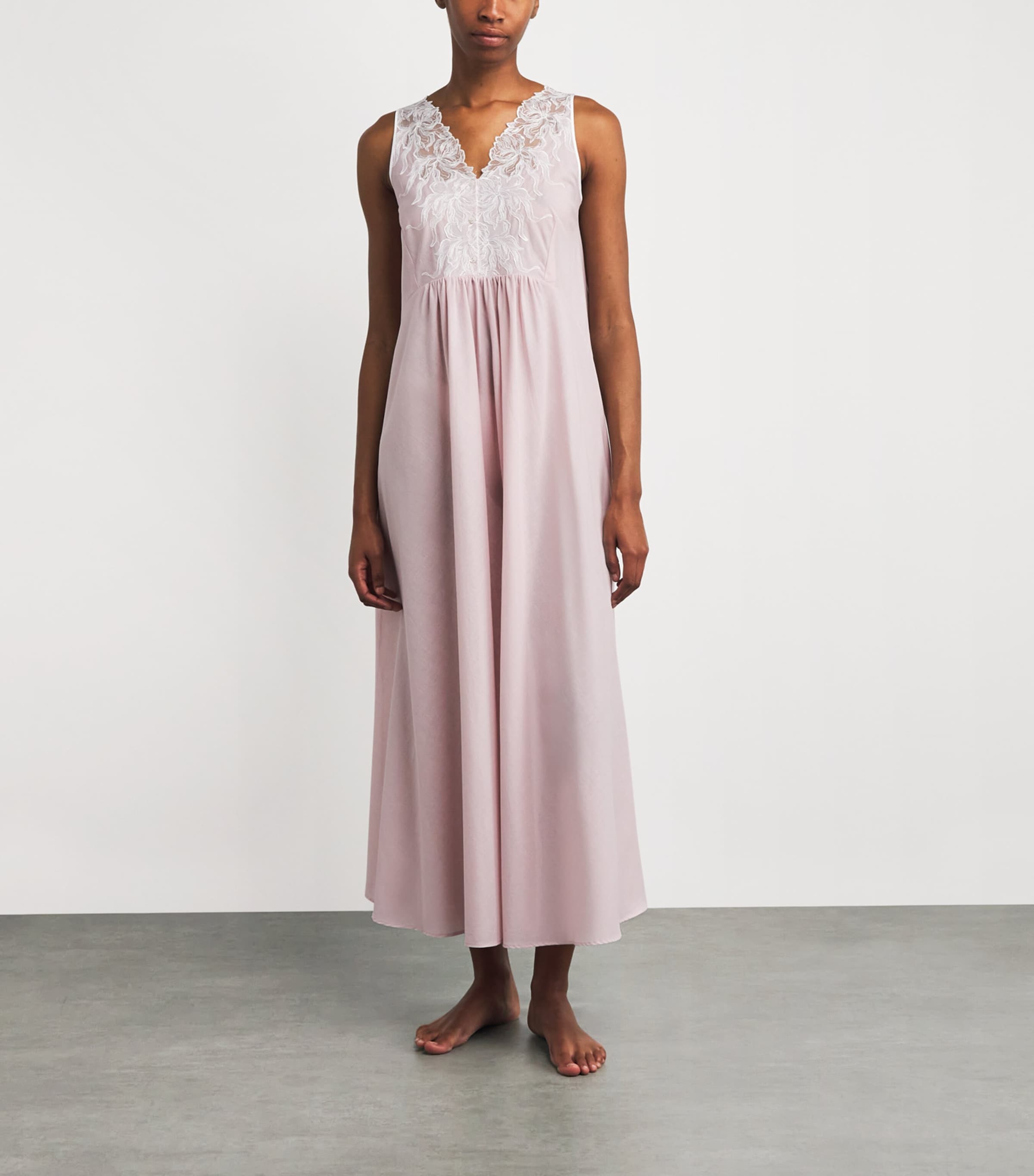 Cotton Clariss Nightdress POWDER Image 2