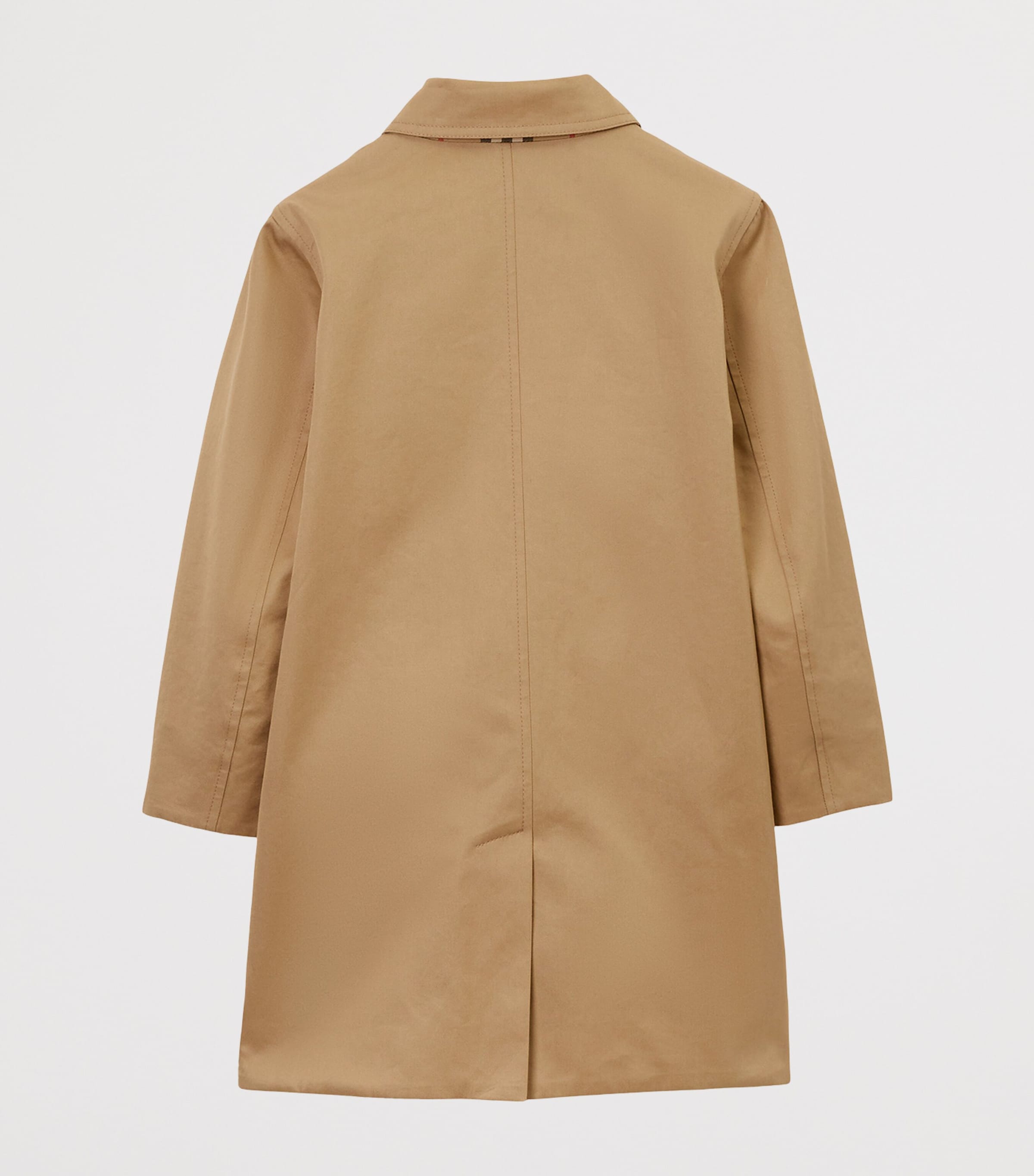 Cotton Reversible Car Coat (3-12 Years) ARCHIVE BEIGE IP CHK Image 4