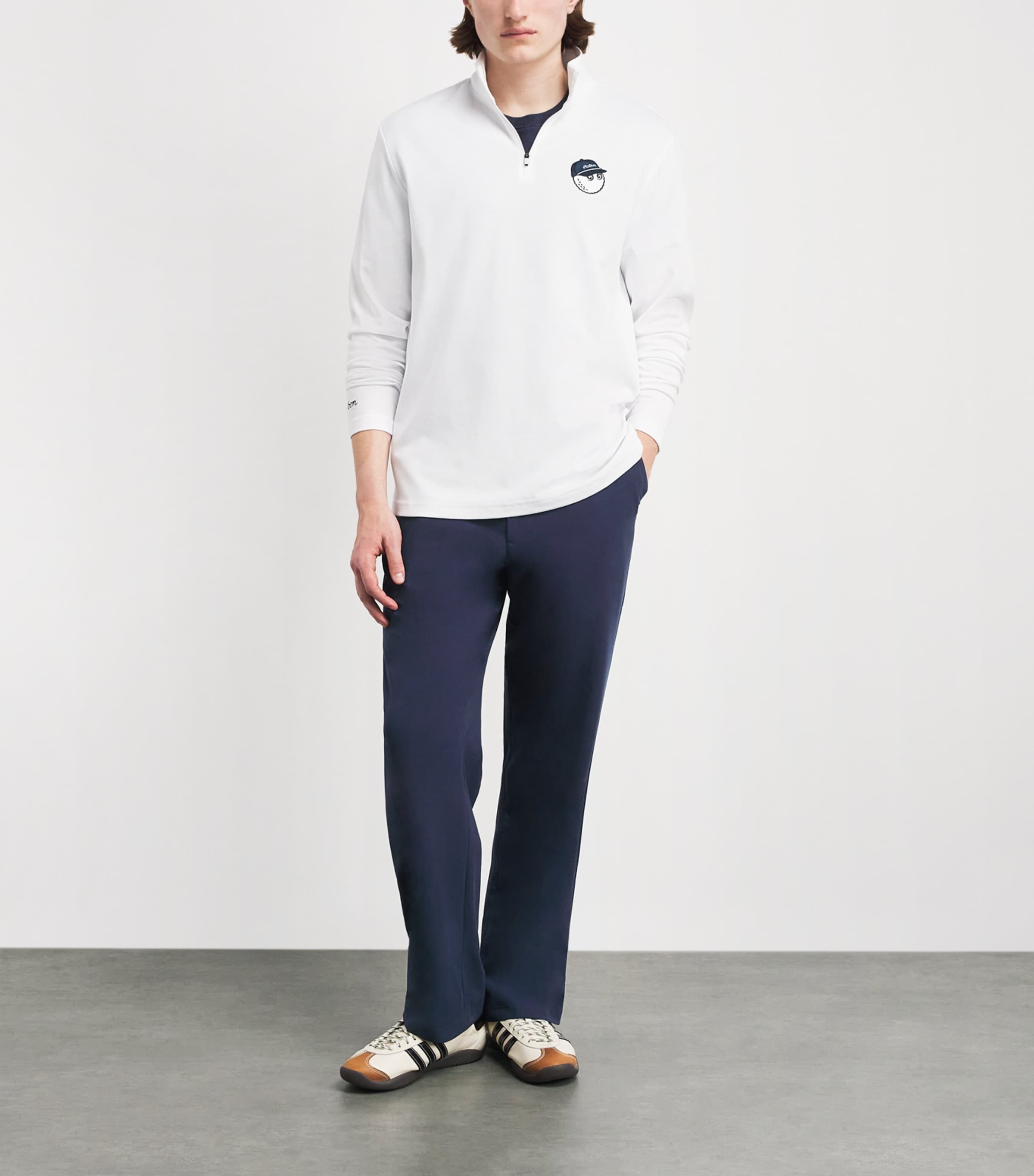 Malbon Mens Coolcore Condor Trousers Navy Image 2