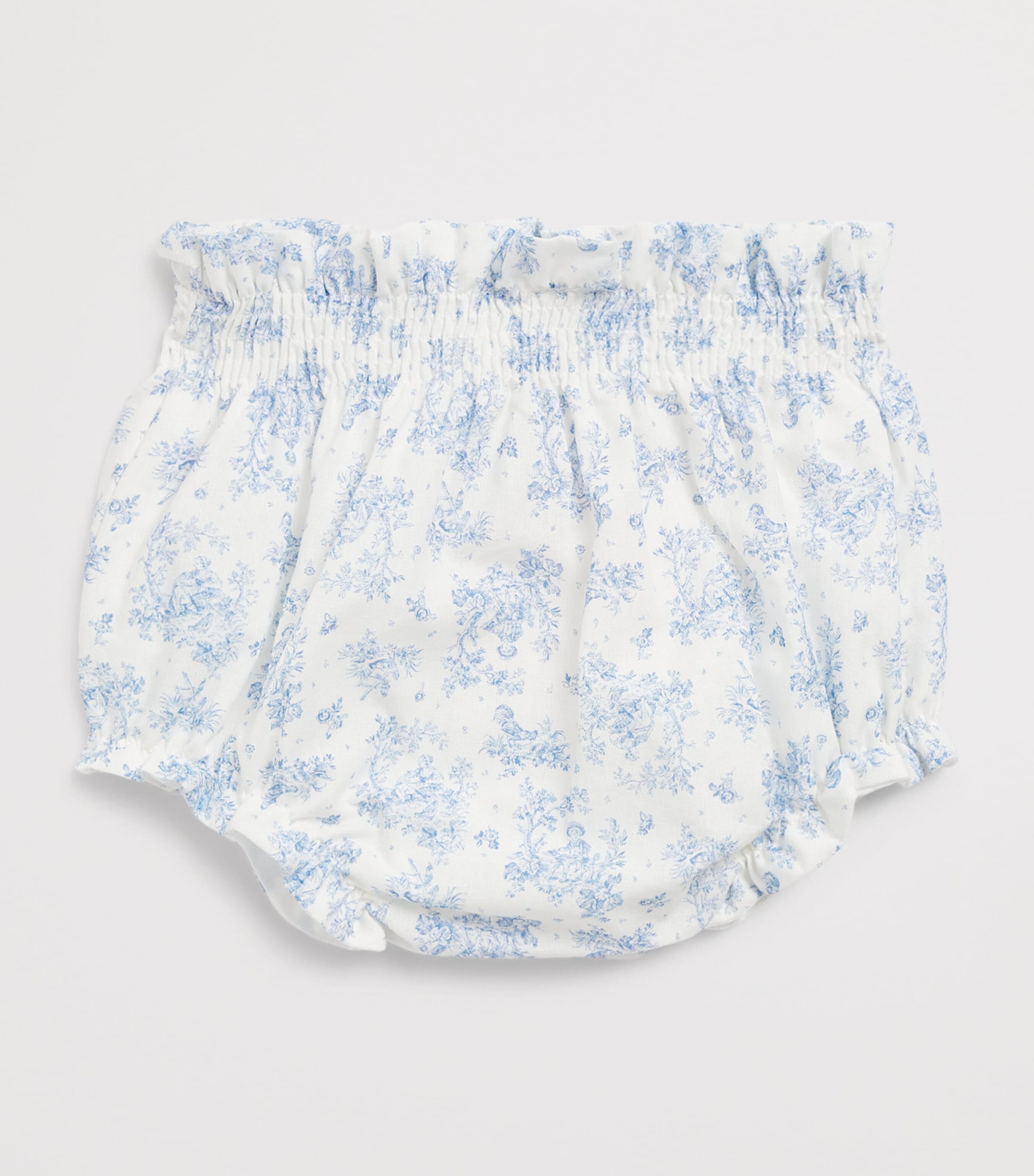 PEPA LONDON Toile Audrey Bloomers (1-24 Months) Blue Image 2