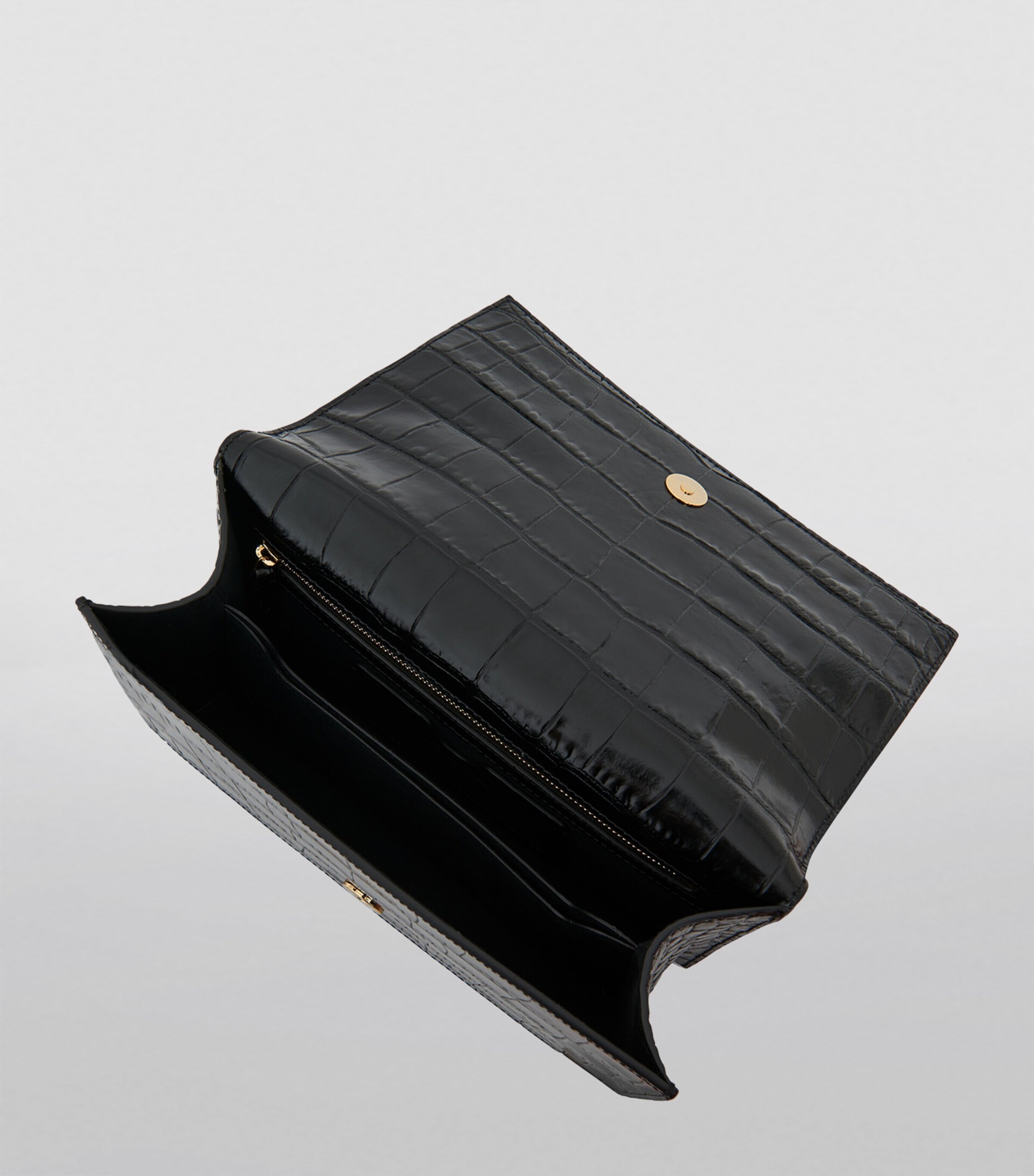 Leather Jewelled Satchel Bag 1001 Image 4