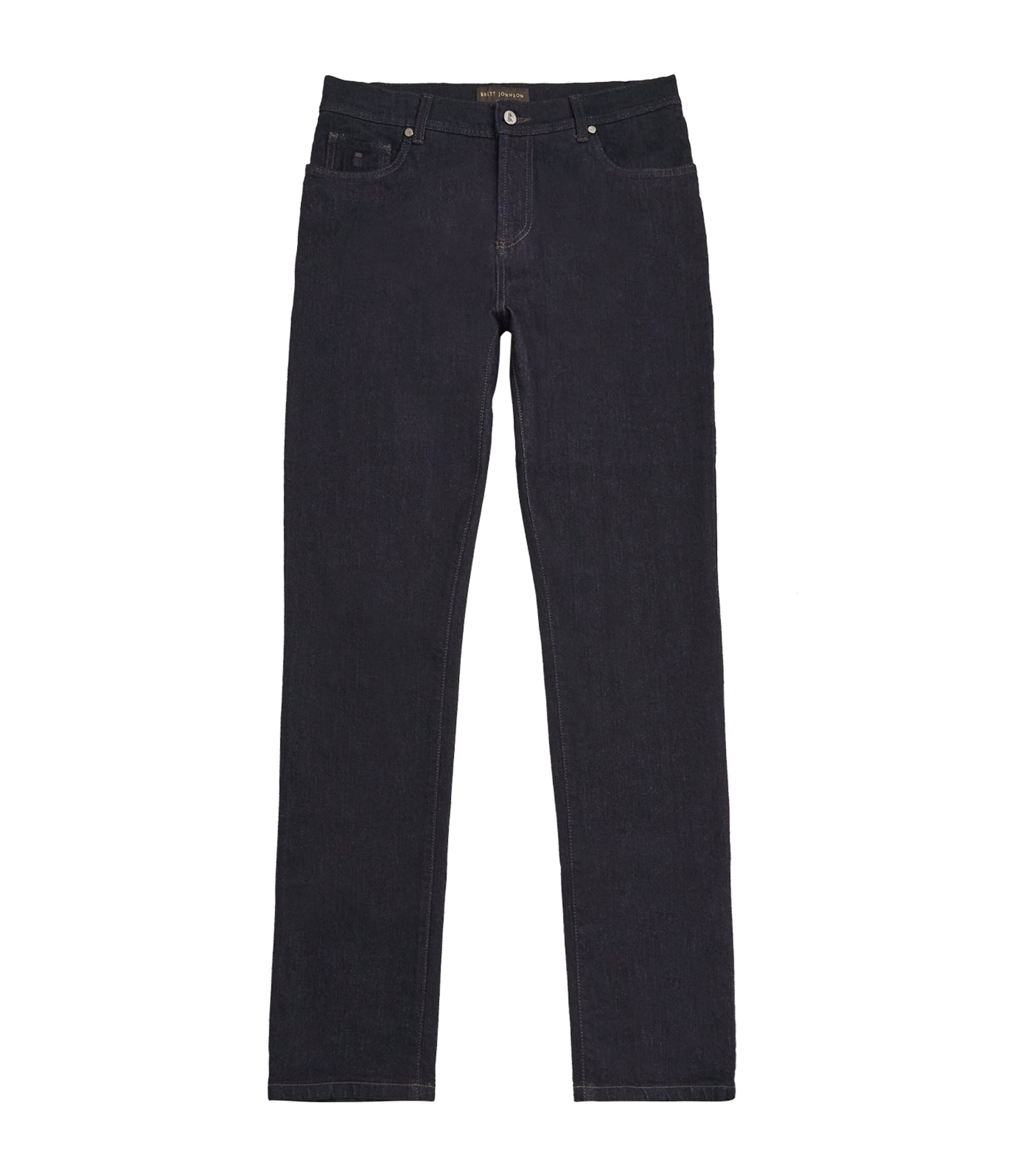 Brett Johnson Straight-cut Jeans In Blue