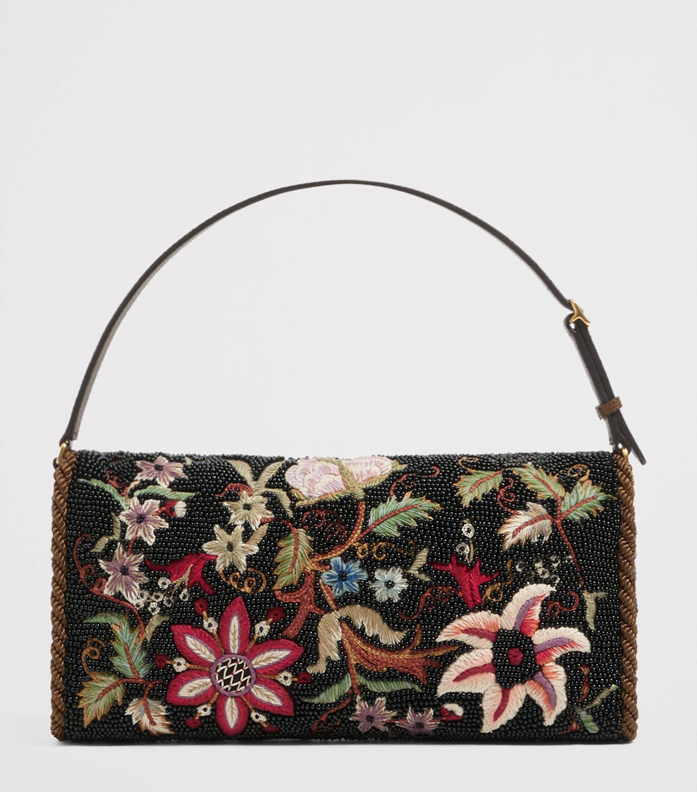 クラッチバッグ Valentino Garavani Vain Soft Clutch Valentino Garavani Beaded Vain Soft Clutch Bag | Harrods US