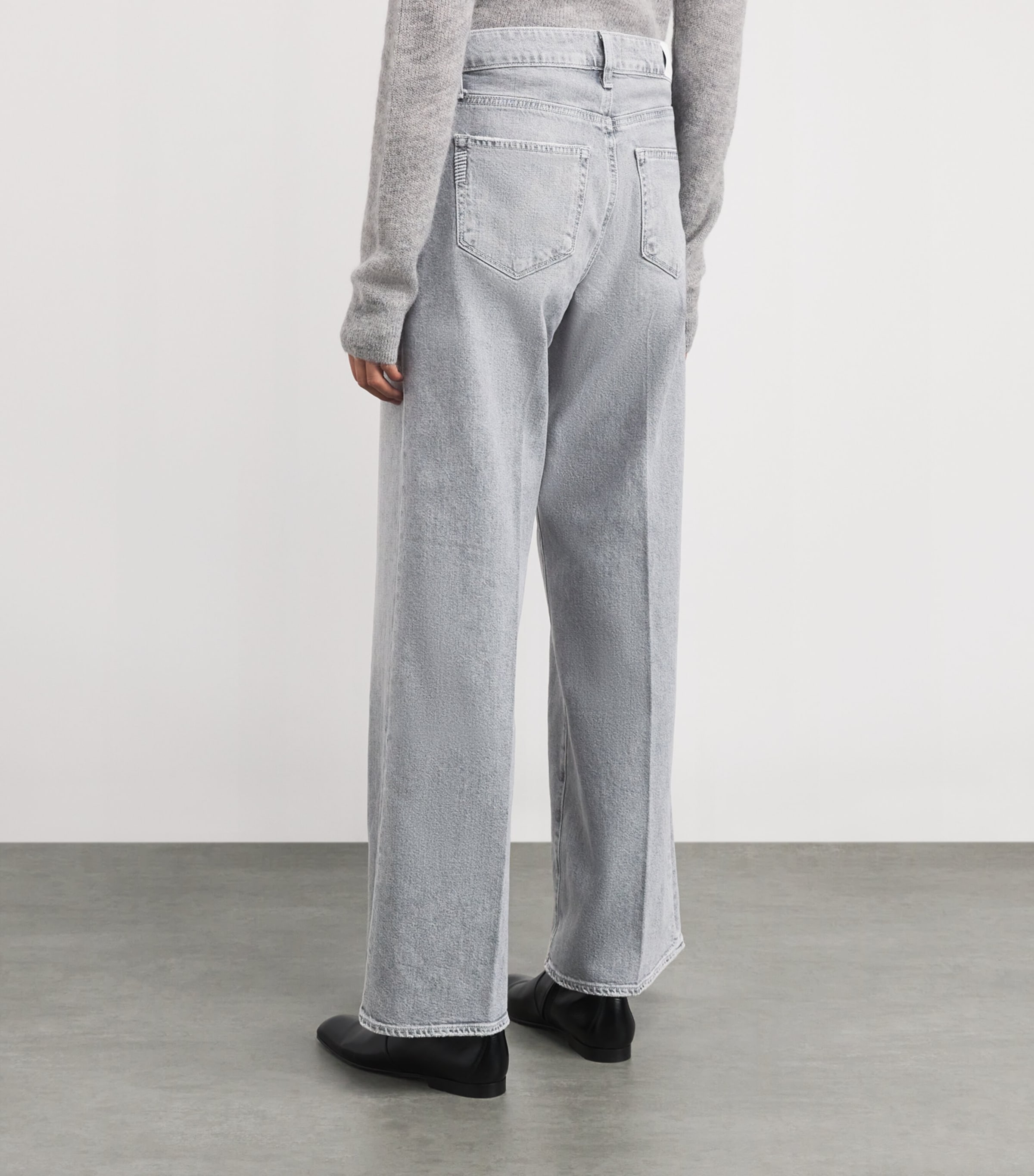 Anessa Wide-Leg Jeans SMOKESCREEN GREY Image 4