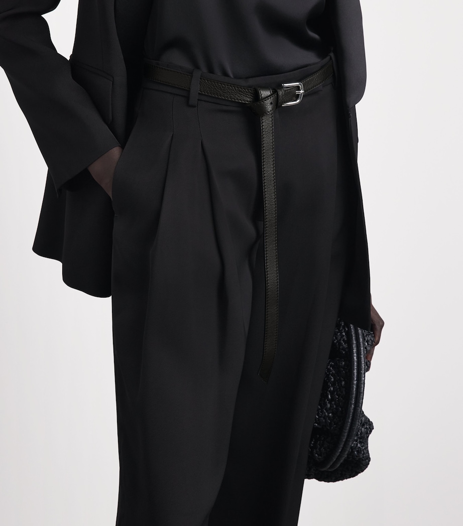 Eleventy Leather Belt Nero Image 4