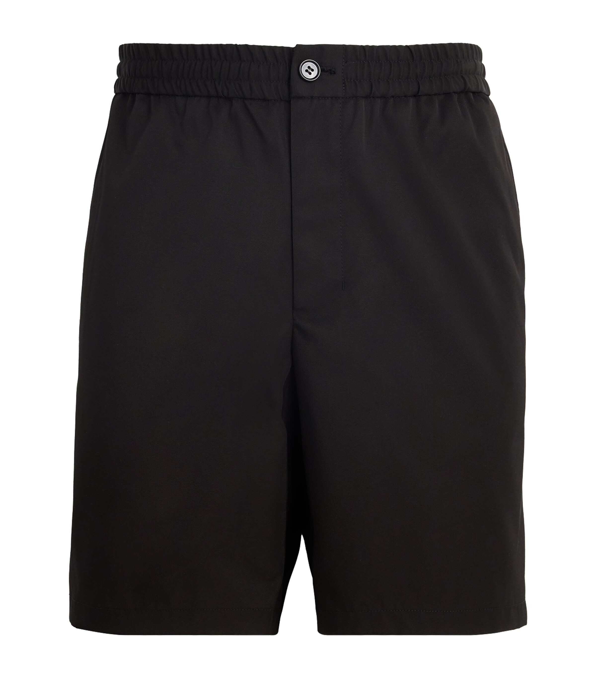 AMI Paris Mens Cotton-Blend Twill Shorts Image 1
