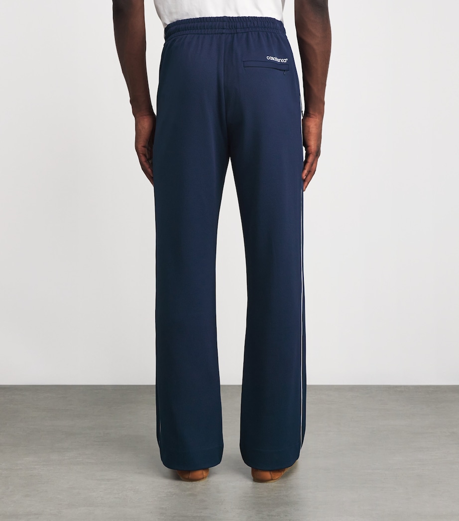 Piqué Track Pants NAVY Image 4