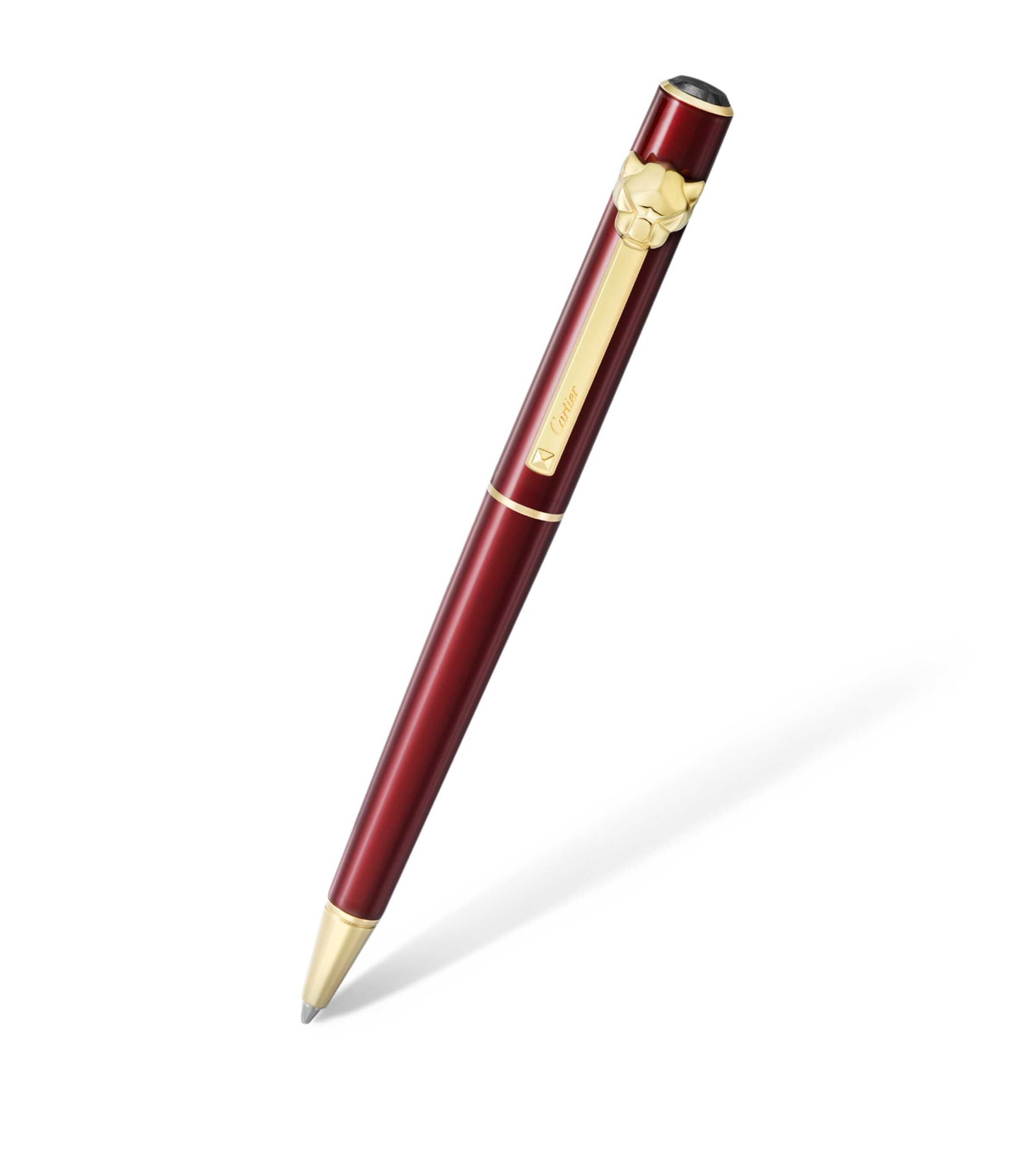 Small Panthère de Cartier Ballpoint Pen RED Image 3