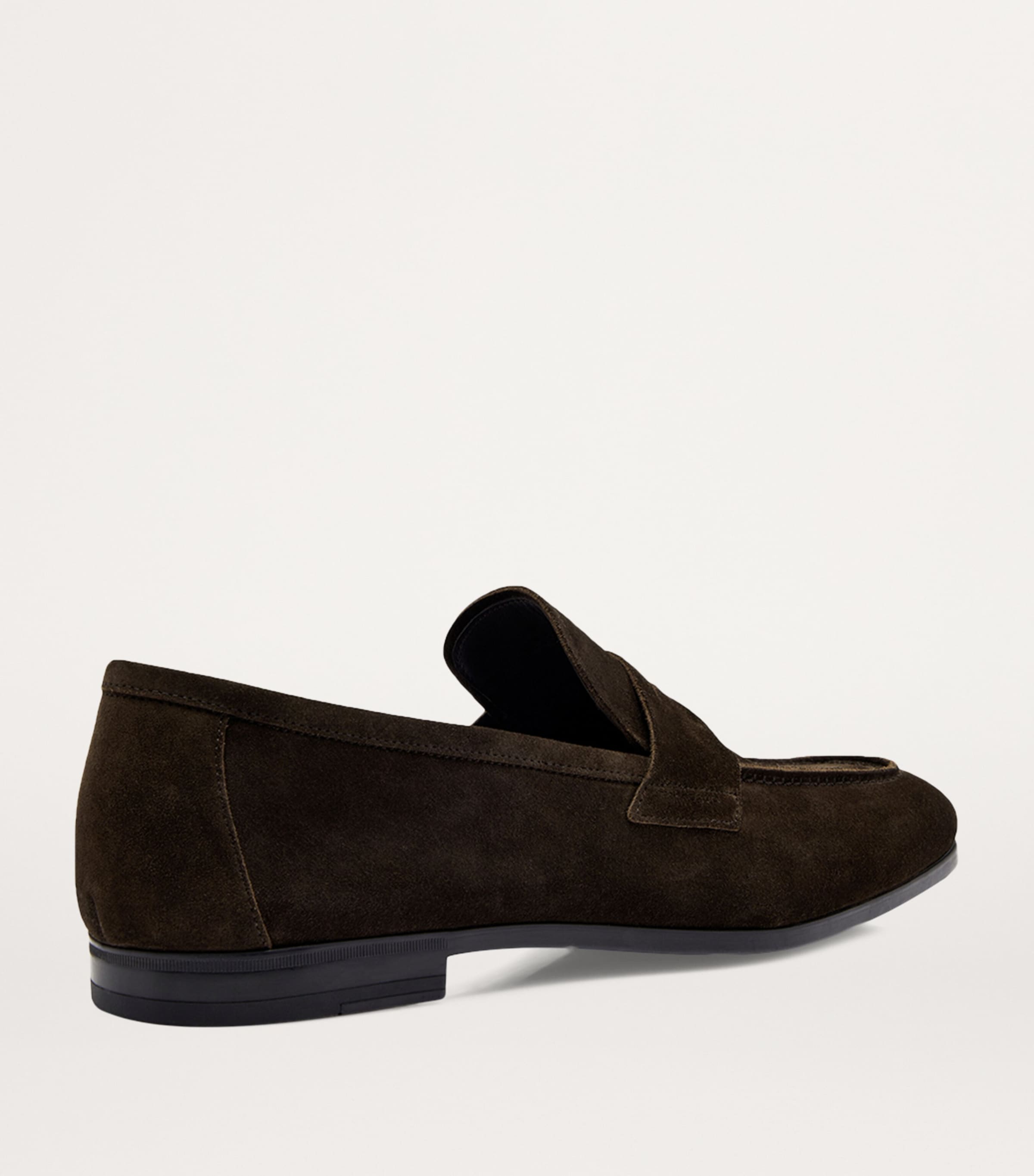 Suede Sean Penny Loafers 1B004 Image 3