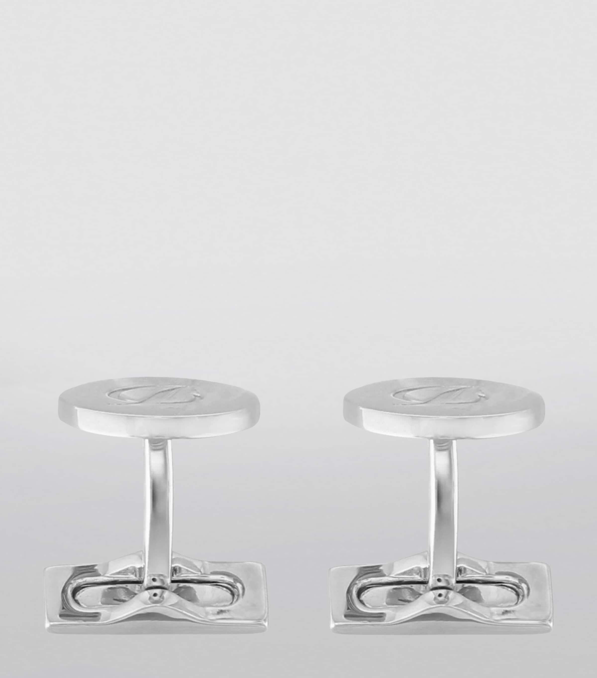 Iconic Monogram Cufflinks SILVER Image 3