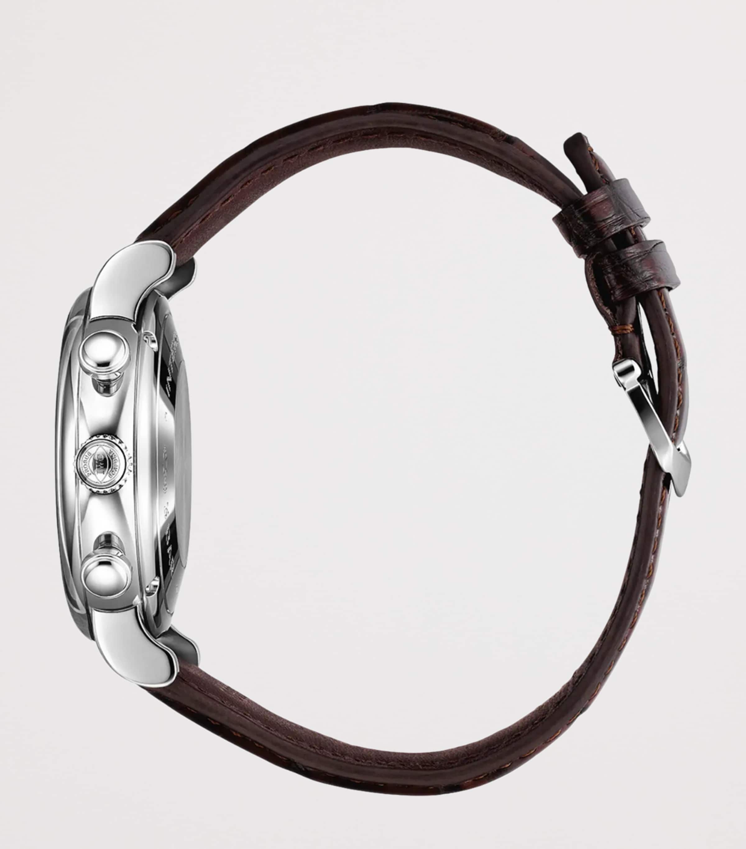 Stainless Steel Portofino Chronograph Watch 39mm BLACK Image 5