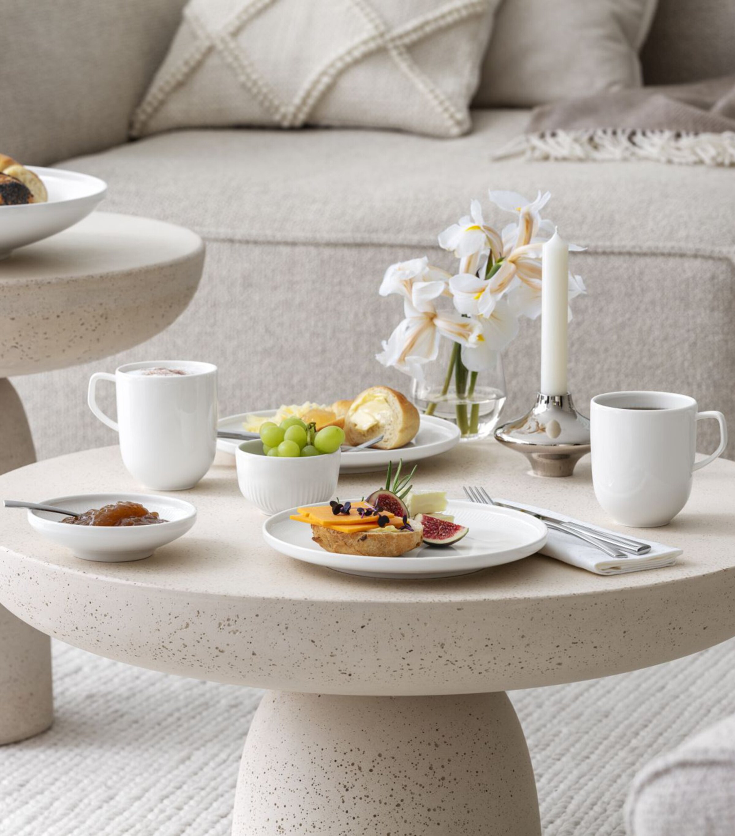 Porcelain Afina Mug WHITE Image 3