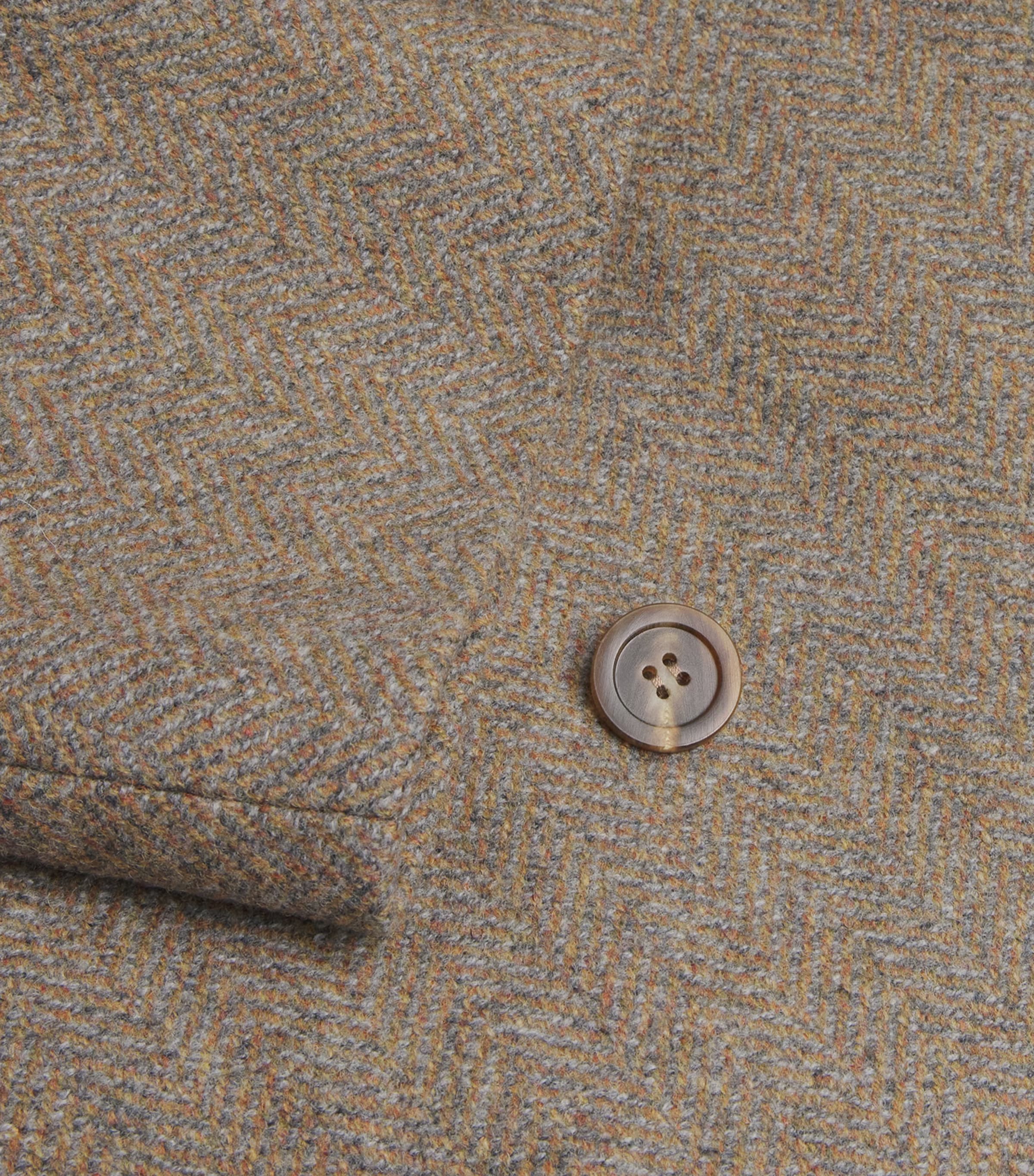 Johnstons Of Elgin Womens Wool The Great Coat Par Tweed Her Image 5