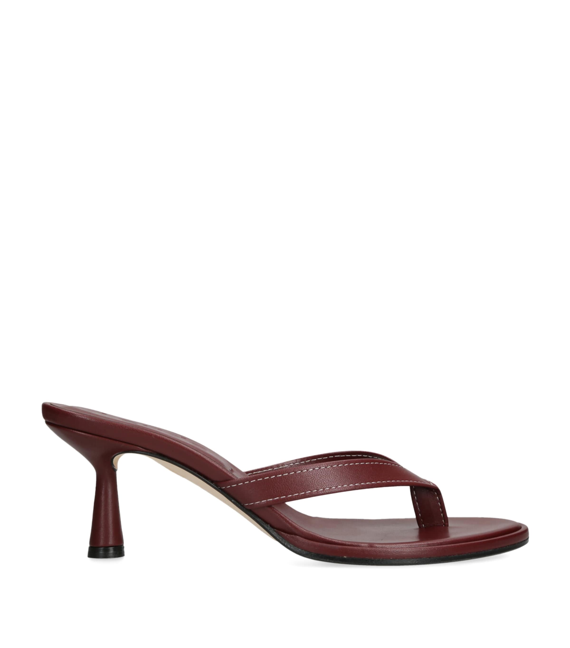 aeyde Leather Daphne Heeled Sandals 75 Harrods US