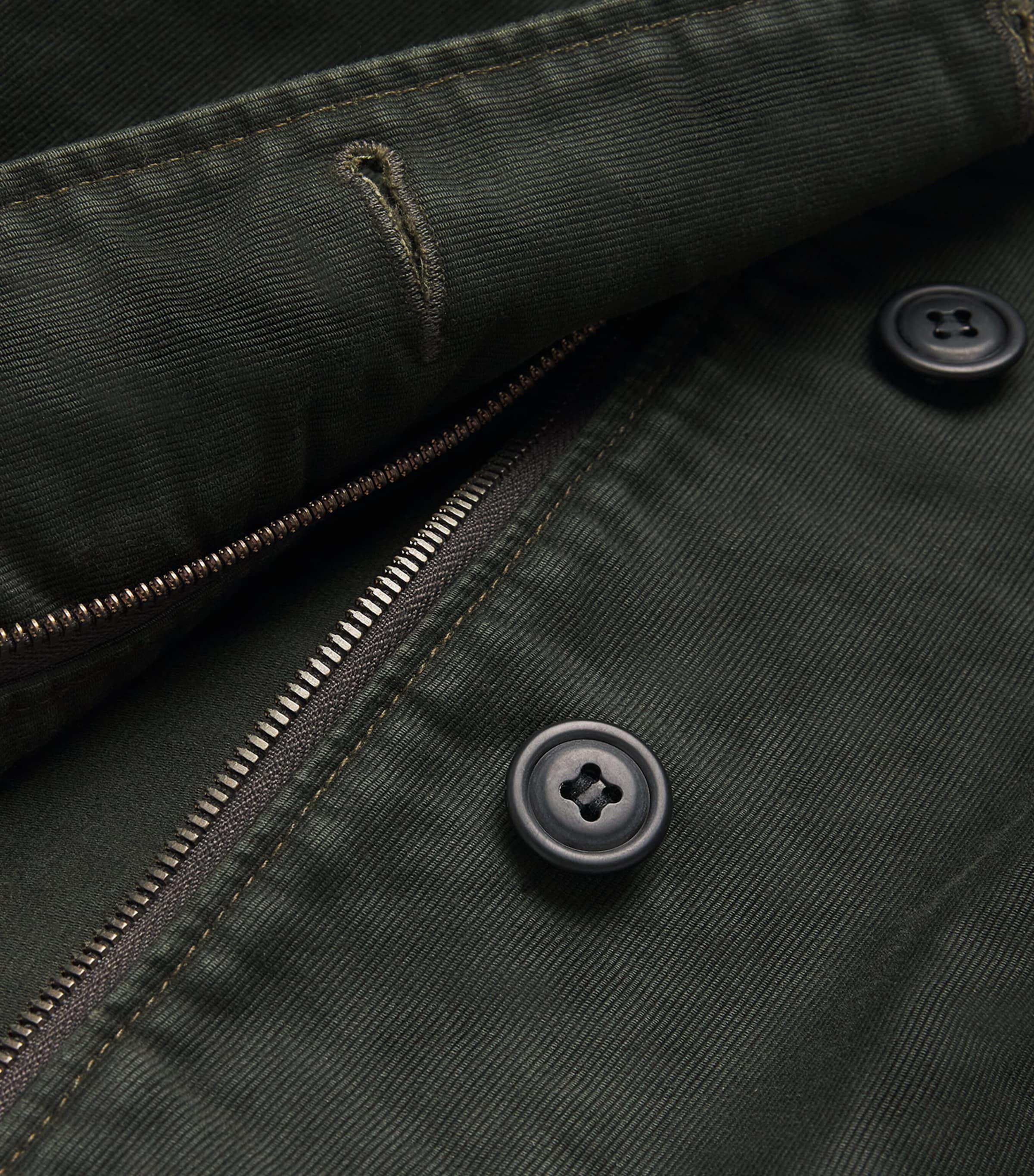 Double RL Cotton N-1 Deck Jacket BLACK Image 5