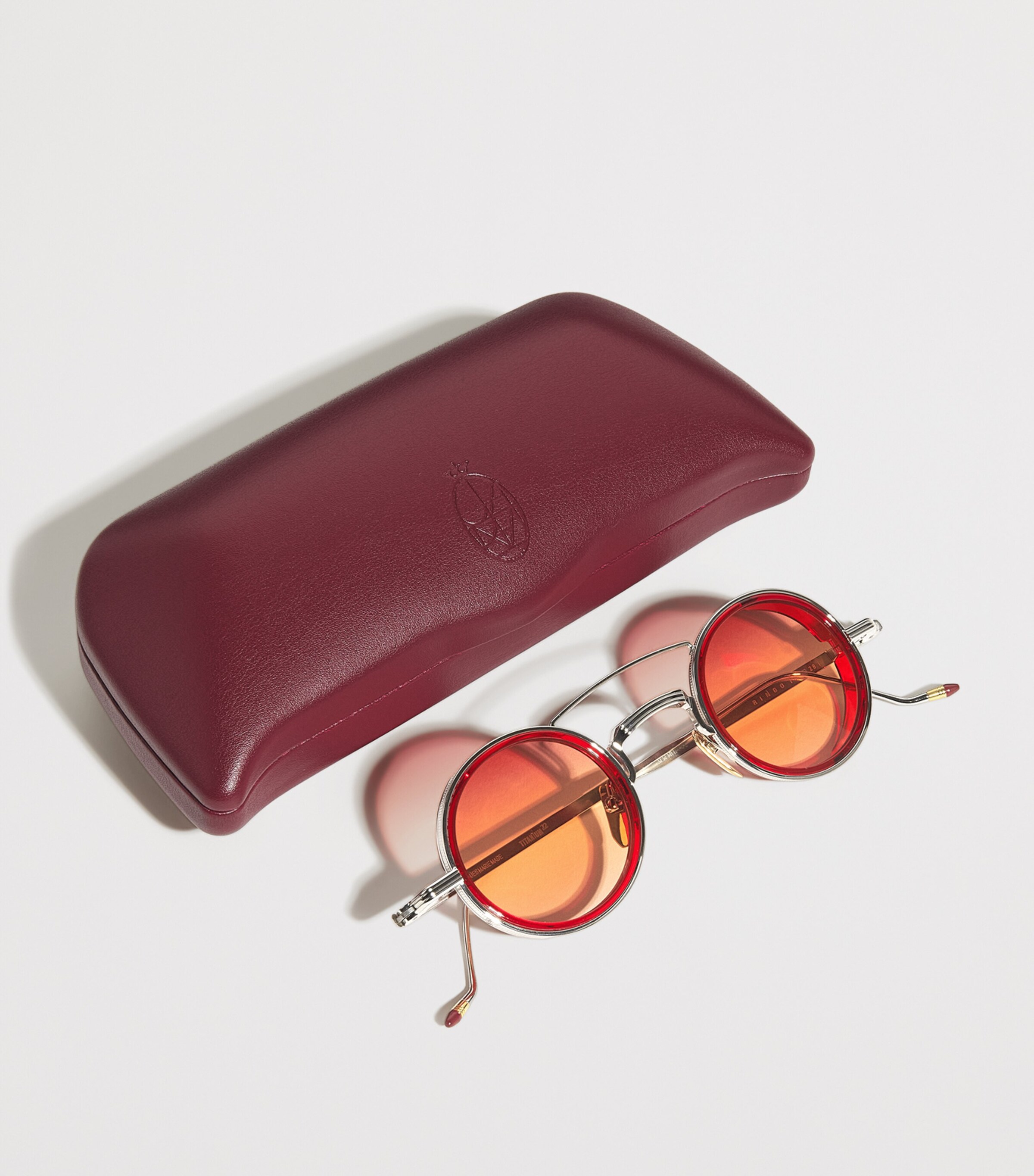 Titanium Ringo Sunglasses 14L-CARDINAL Image 4