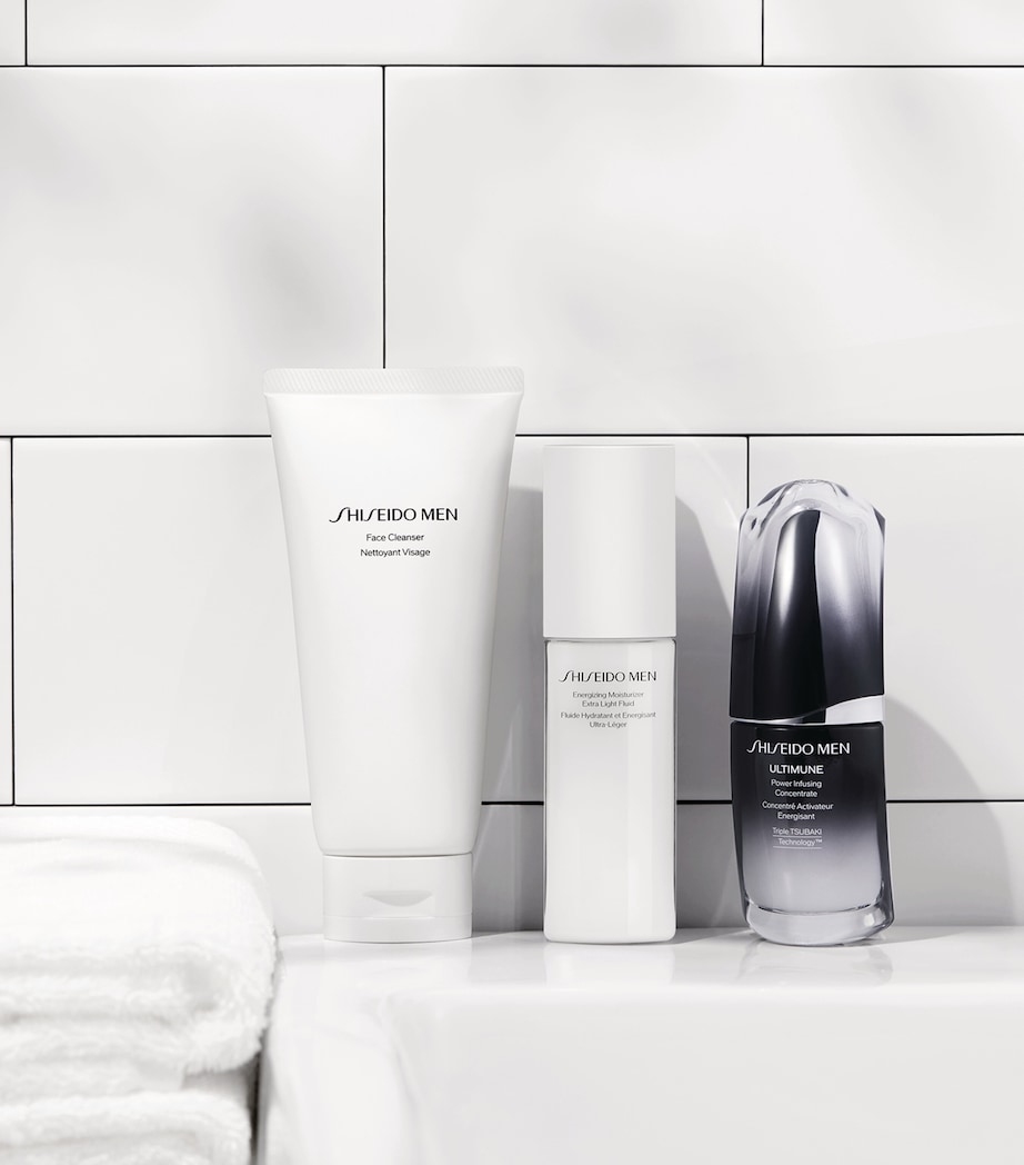 Shiseido Men Energizing Moisturizer Extra Light Fluid (100ml) NO COLOUR Image 5