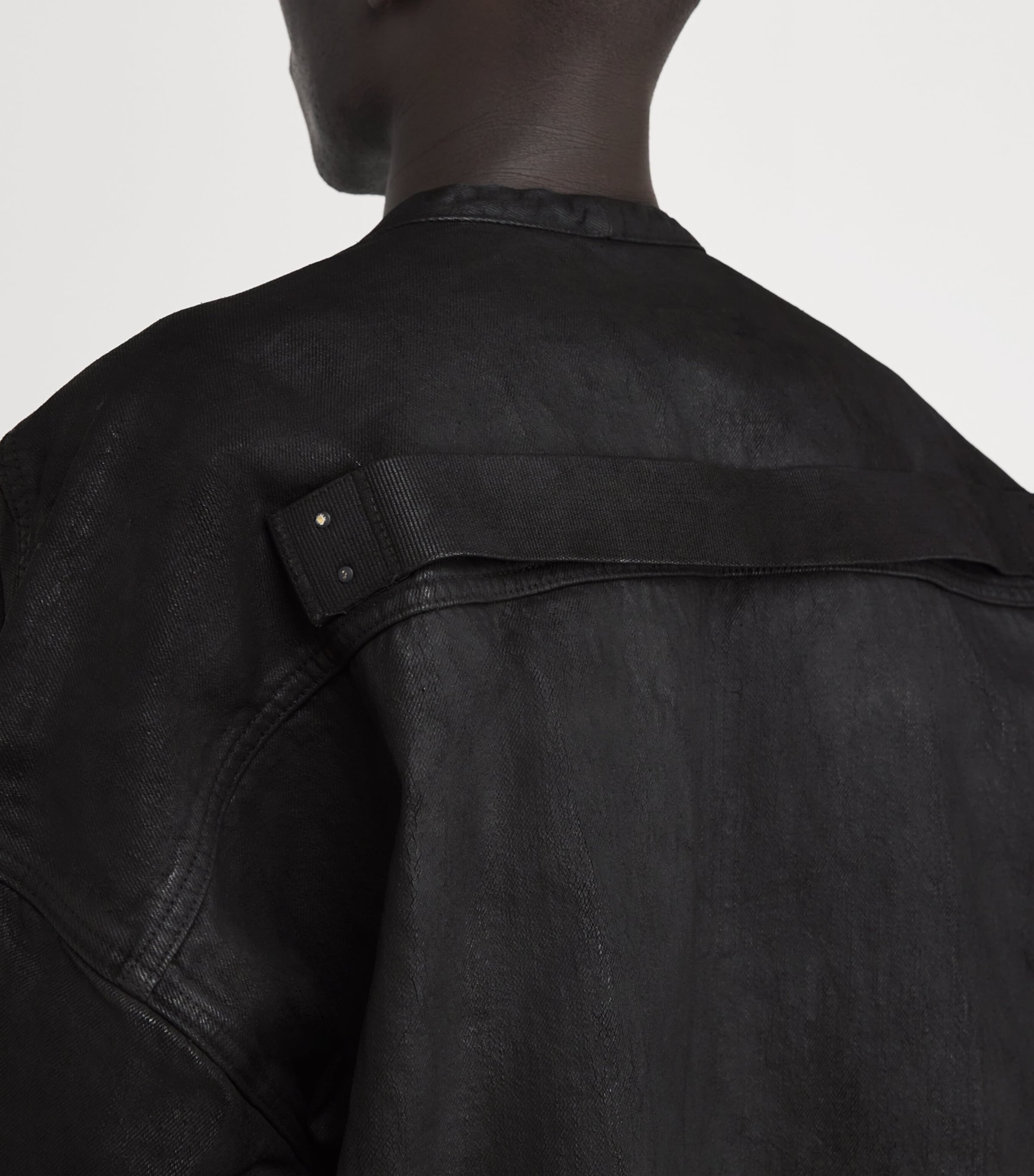 Rick Owens Black Lido Larry Denim Shirt | Harrods US