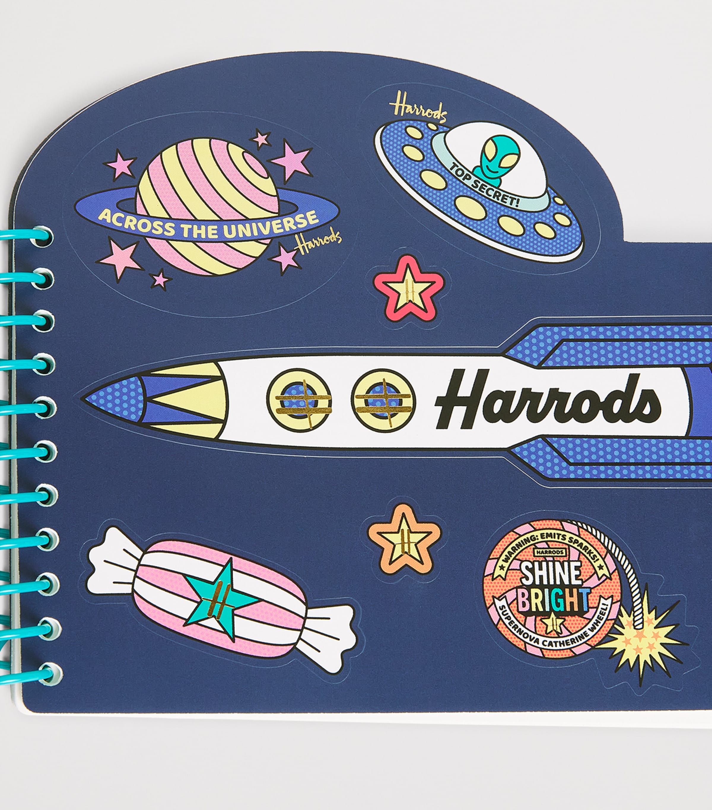 Harrods Pop Rocket Notebook Image 2