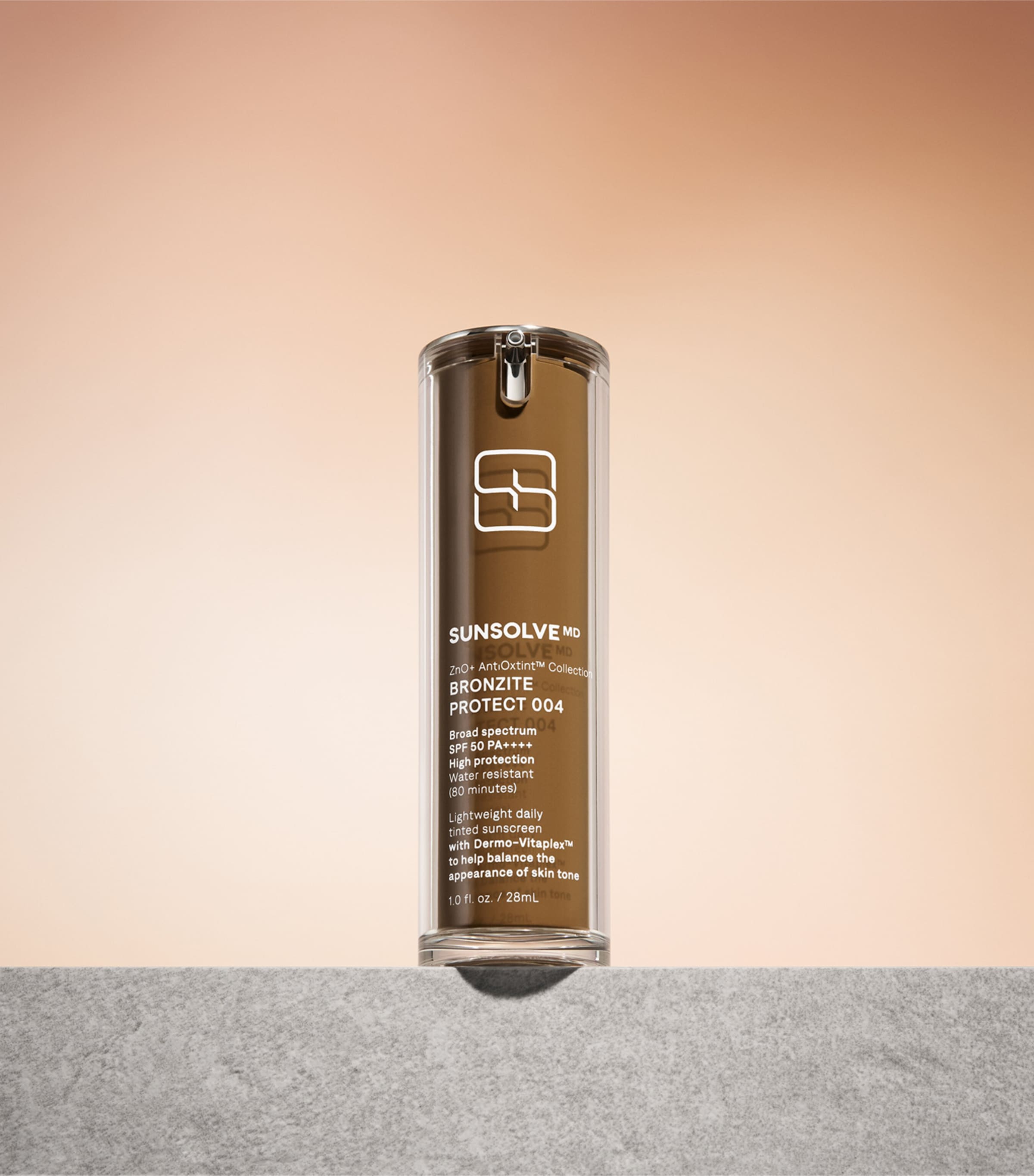 SunsolveMD Tinted Sun Cream SPF 50 (28ml) BRONZITE PROTECT Image 3