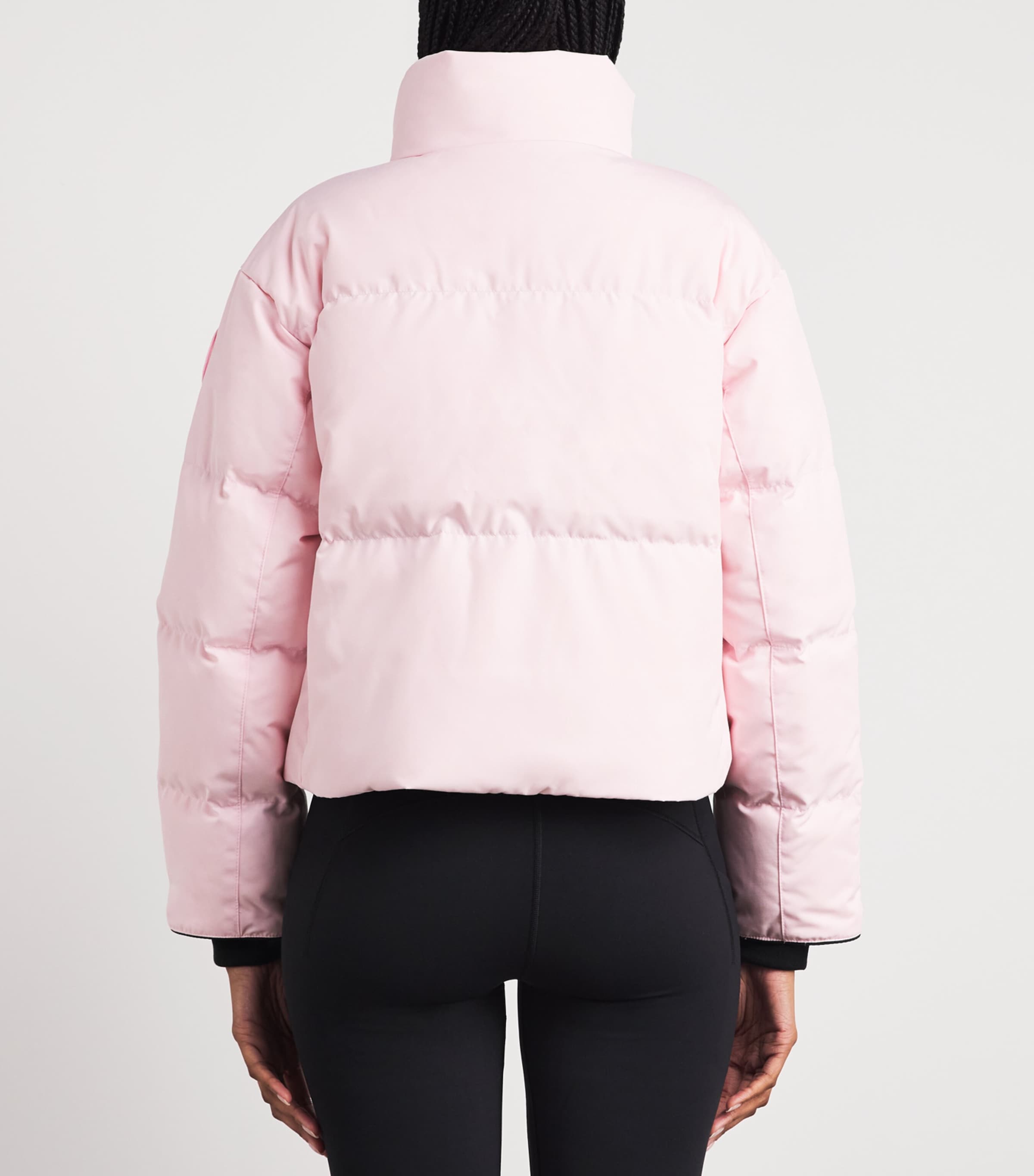 Canada Goose Womens Grandview Cropped Jacket Bloom Pink Image 5