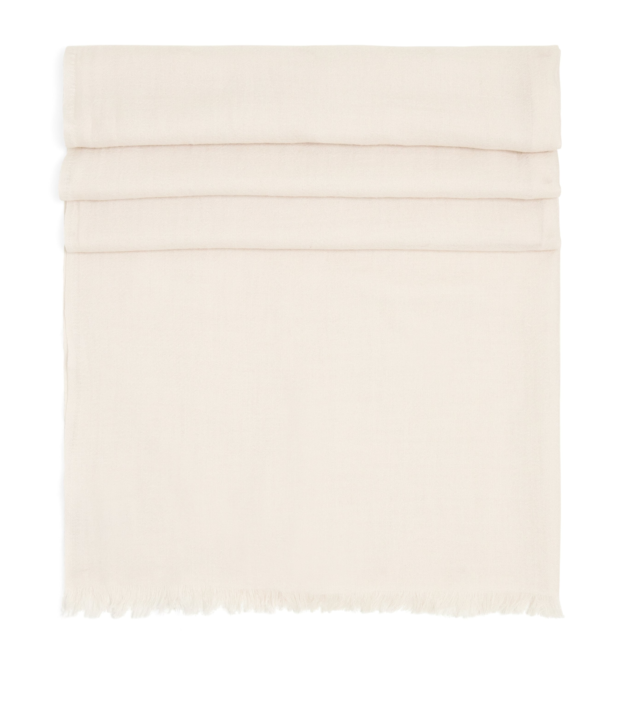 Agnona Cashmere-silk Scarf In White