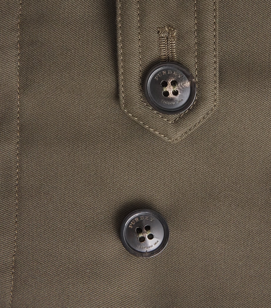 Purdey Mens Mey Storm Coat Khaki Image 6