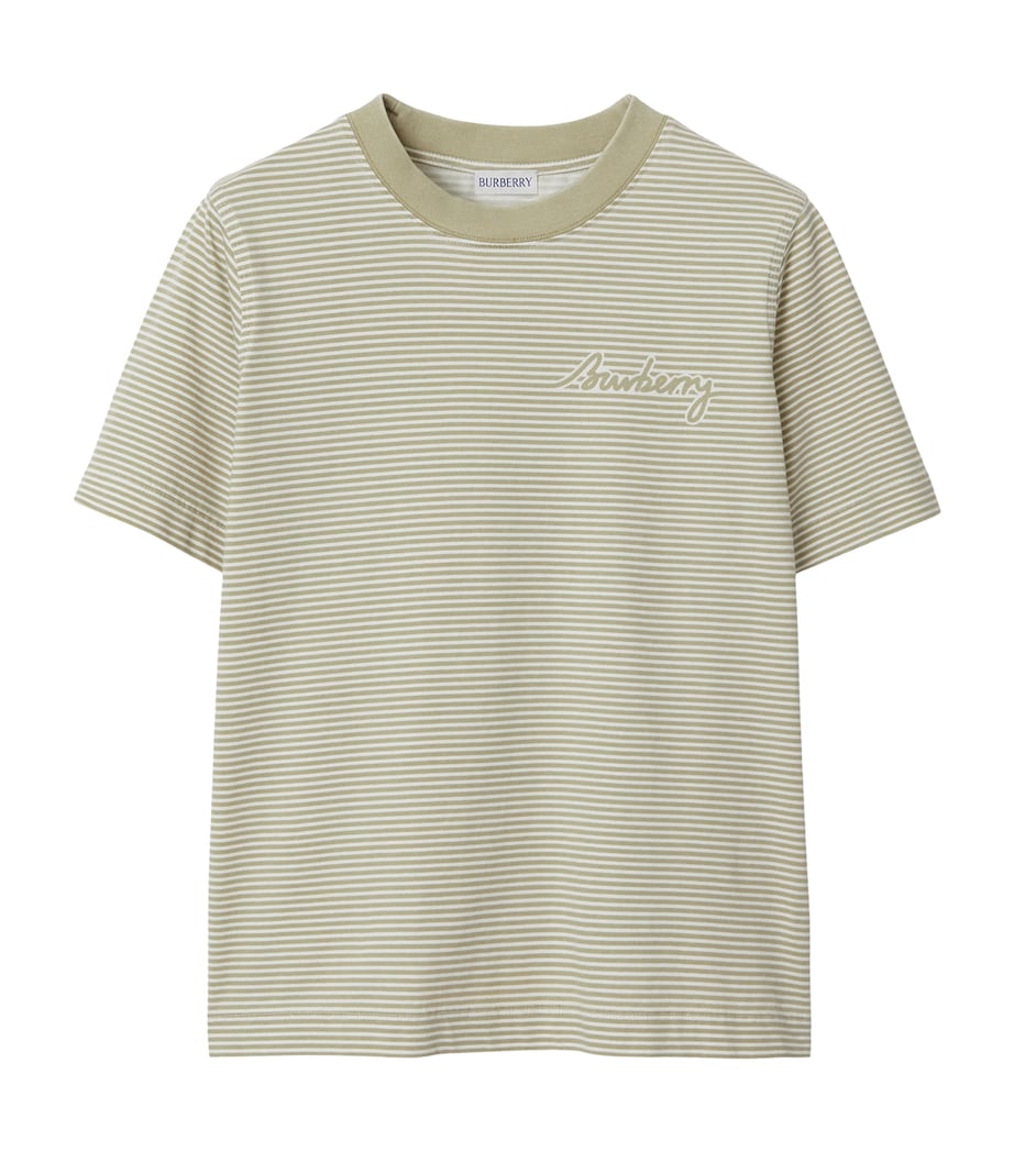 Cotton Stripe T-Shirt SKYLARK Image 1