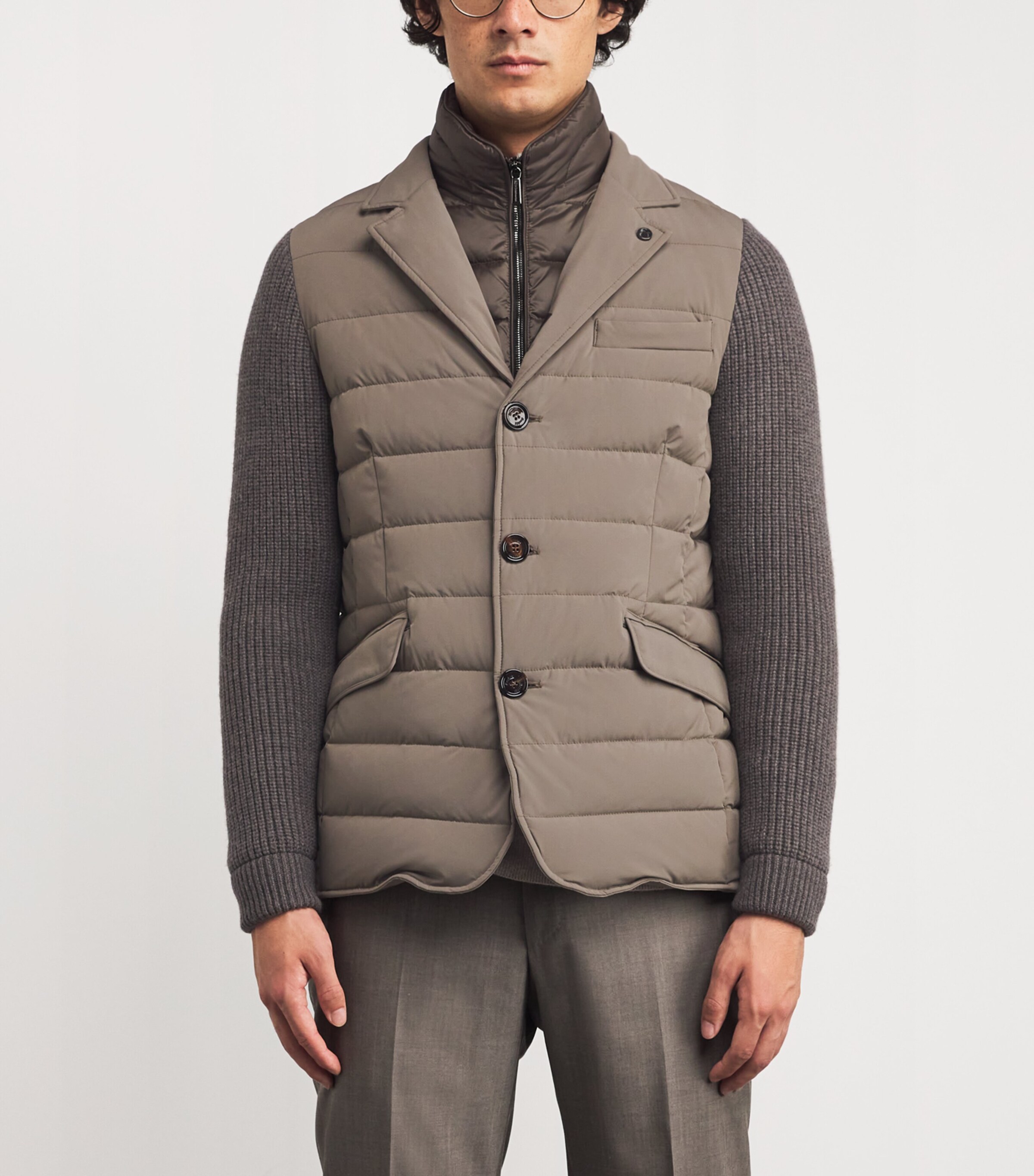 Hybrid Rogers Puffer-Blazer Jacket NOCE U0255 Image 3