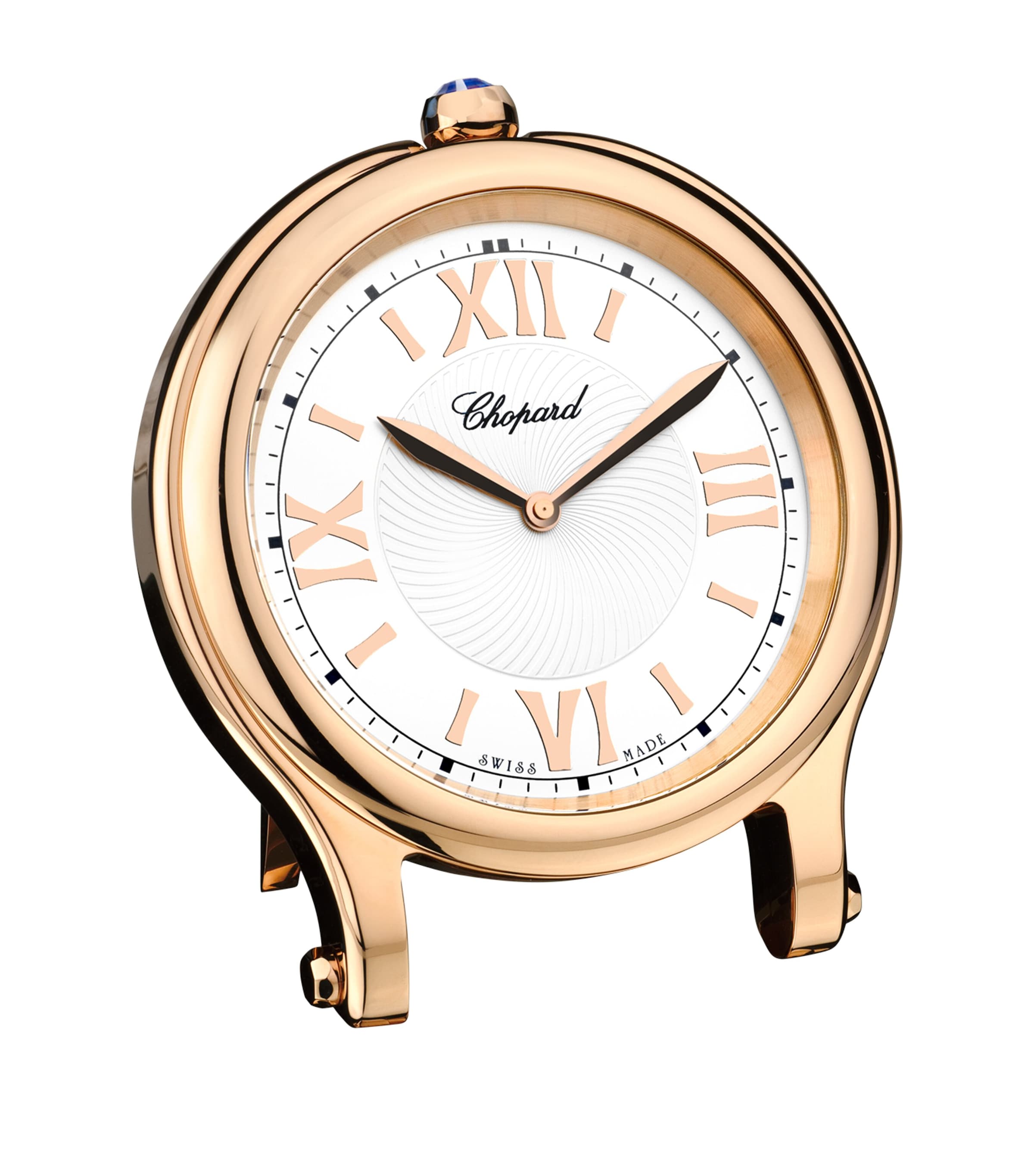 Happy Sport Table Clock GOLD Image 1