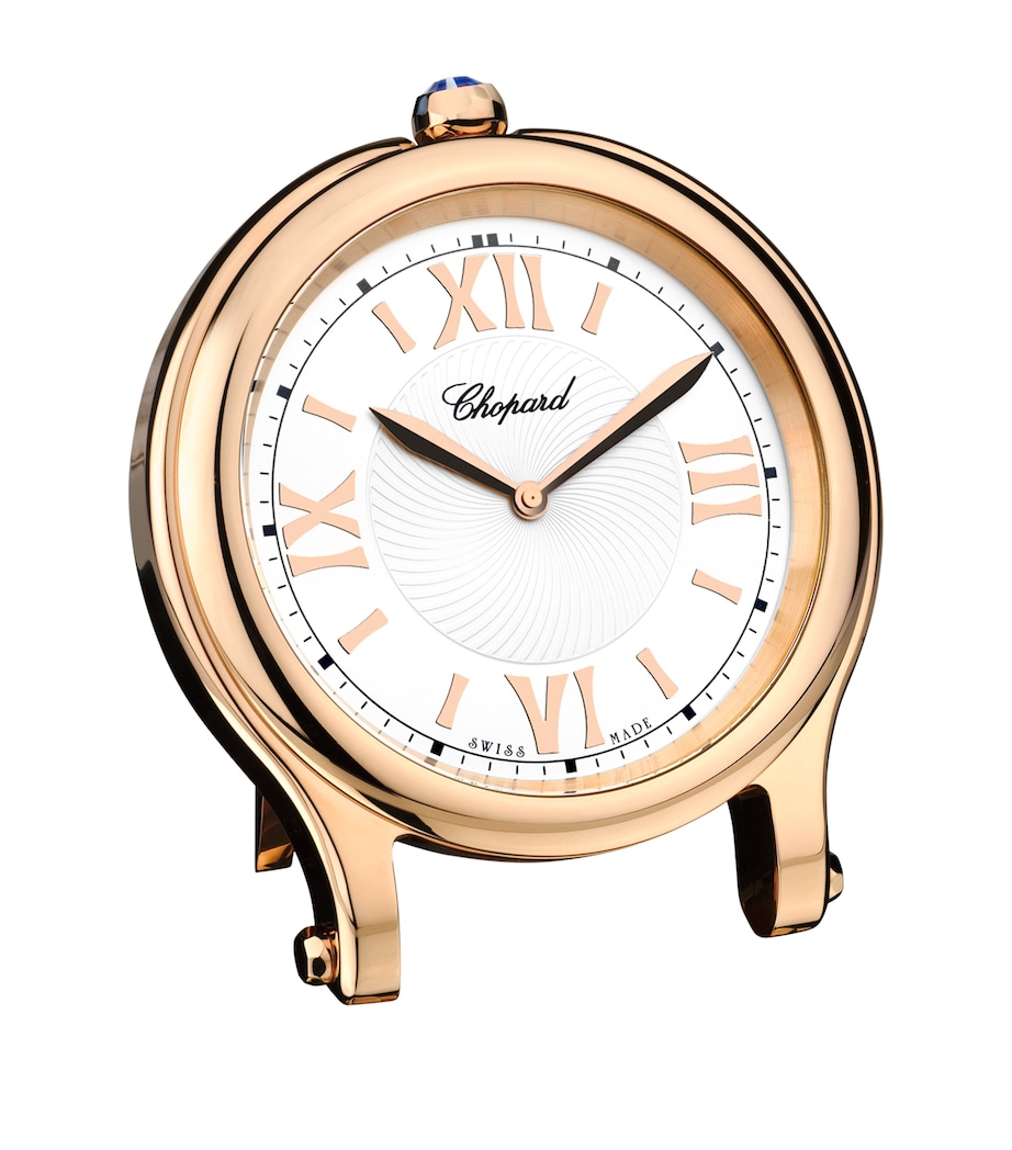 Happy Sport Table Clock GOLD Image 1