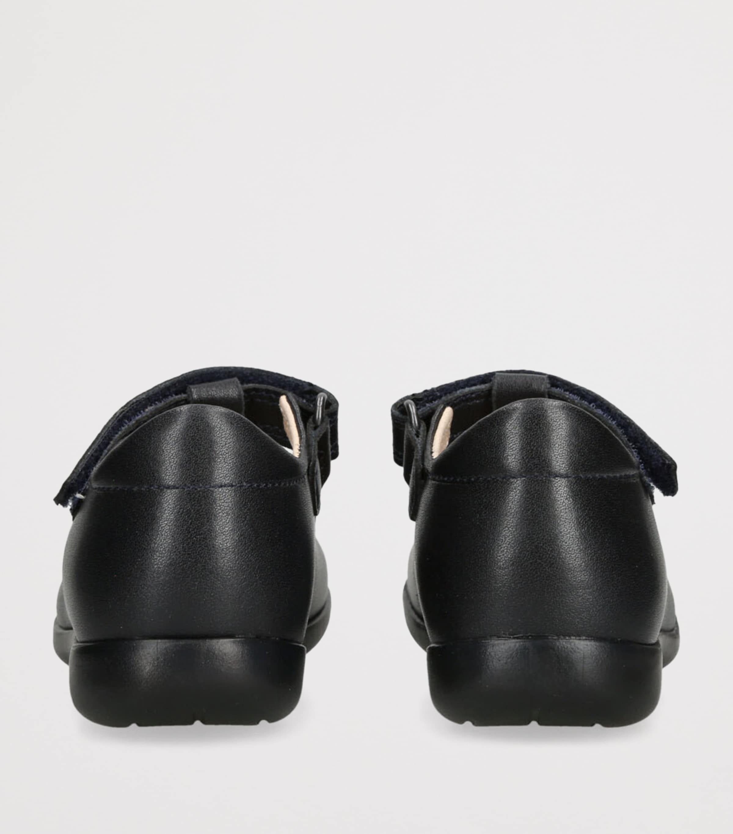 Leather Hampton Classics Evie Shoes NAVY Image 2
