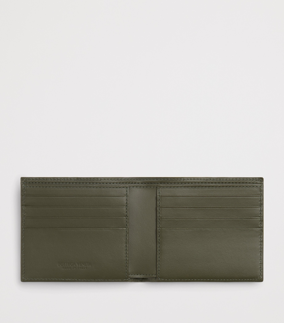 Leather Intrecciato Bifold Wallet 3248 Image 2