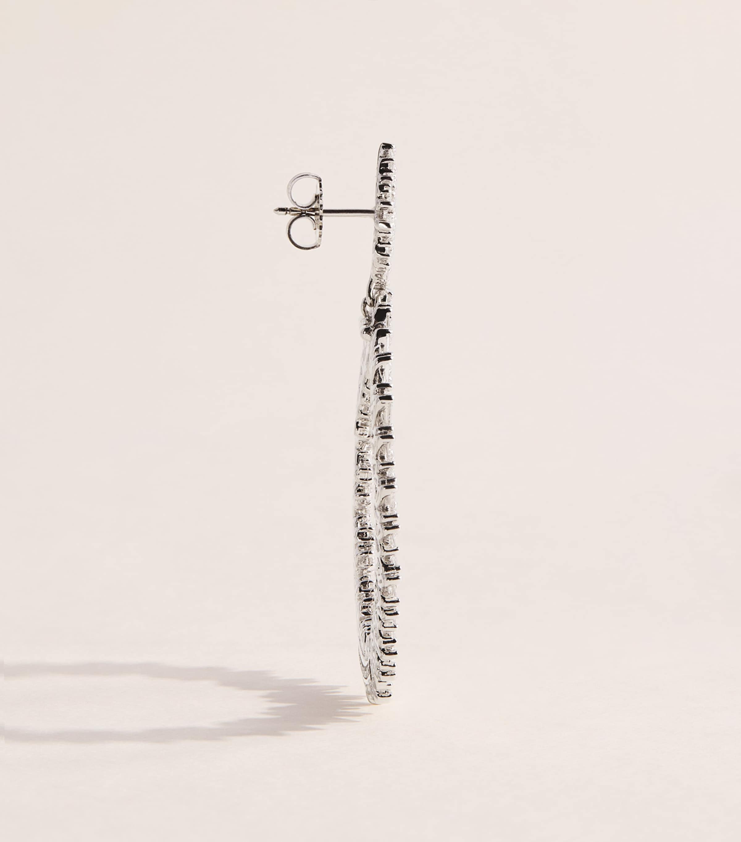 Suzanne Kalan White Gold and Diamond Classic Drop Earrings Wg/wd Image 3