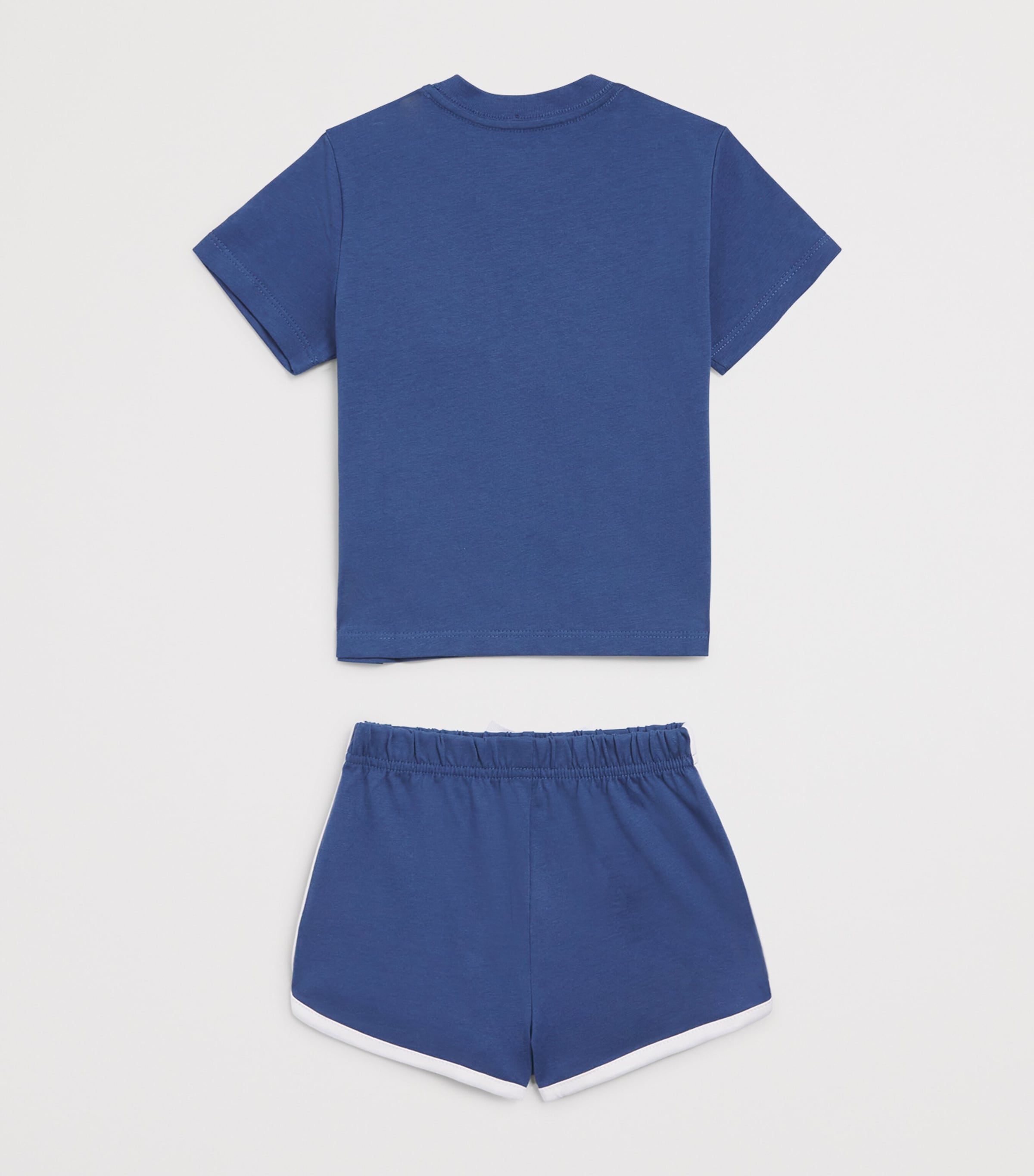 Ralph Lauren Kids Polo Bear T-Shirt and Shorts Set (3-24 Months) Old Royal Image 2