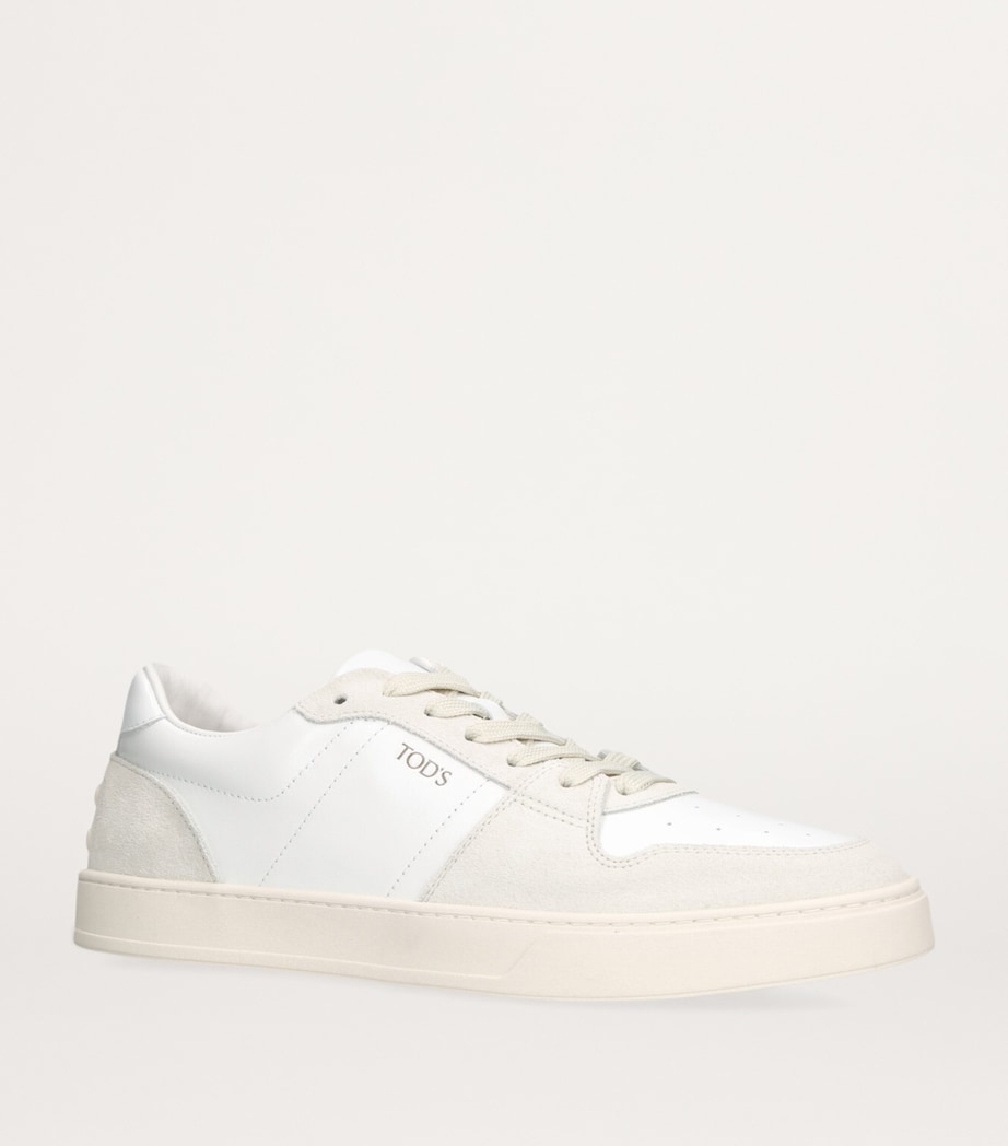 Allacciata Cassetta Sneakers WHITE Image 3
