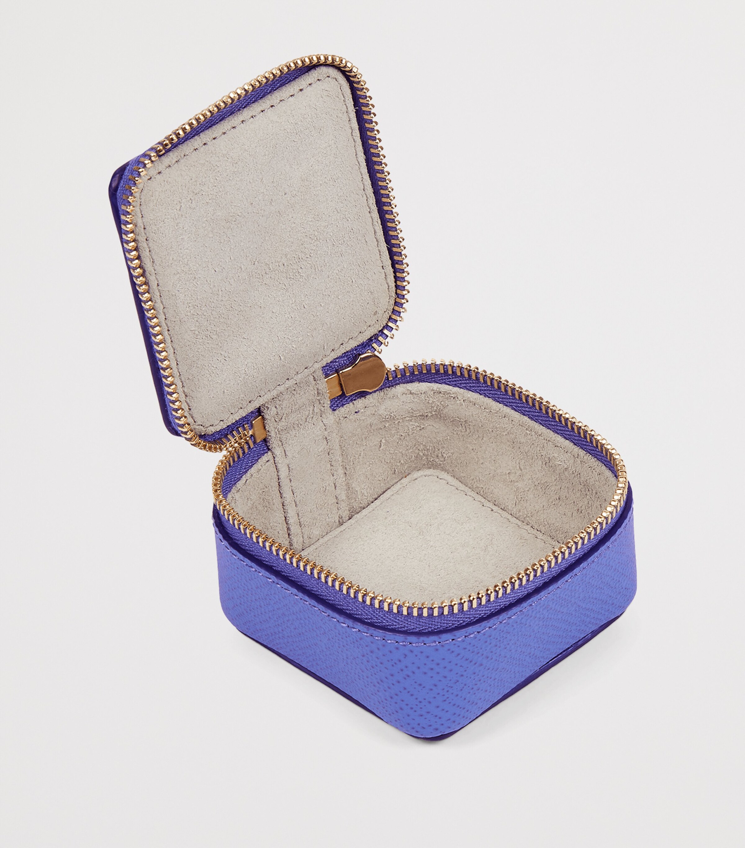 Smythson Small Panama Leather Trinket Case U Violet Image 3