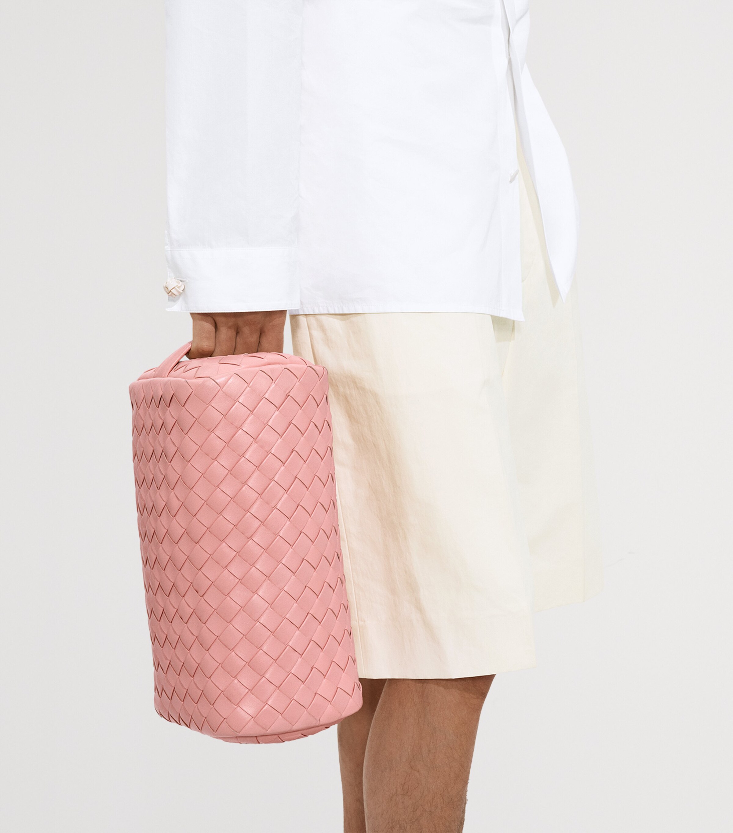 Bottega Veneta Leather Cubo Pouch Image 5