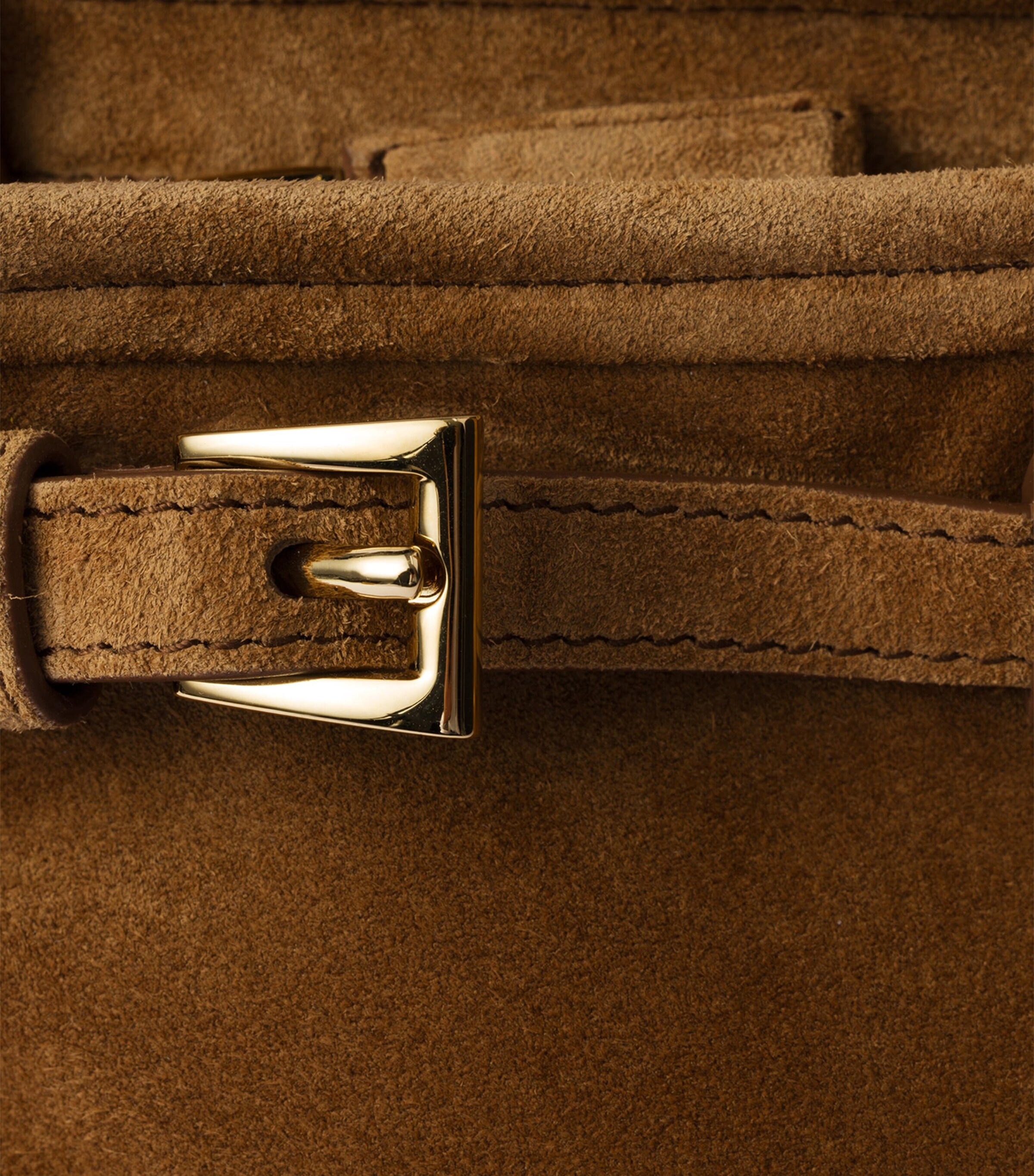 Medium Suede Bonnie Shoulder Bag F0401 Image 7