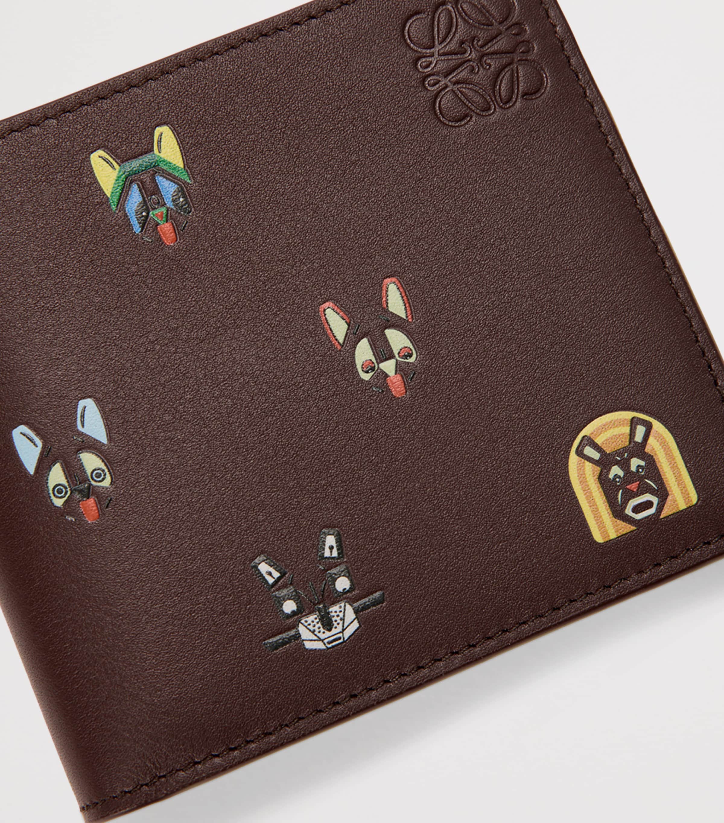 x Louis Wain Leather Cats Wallet BROWN Image 5