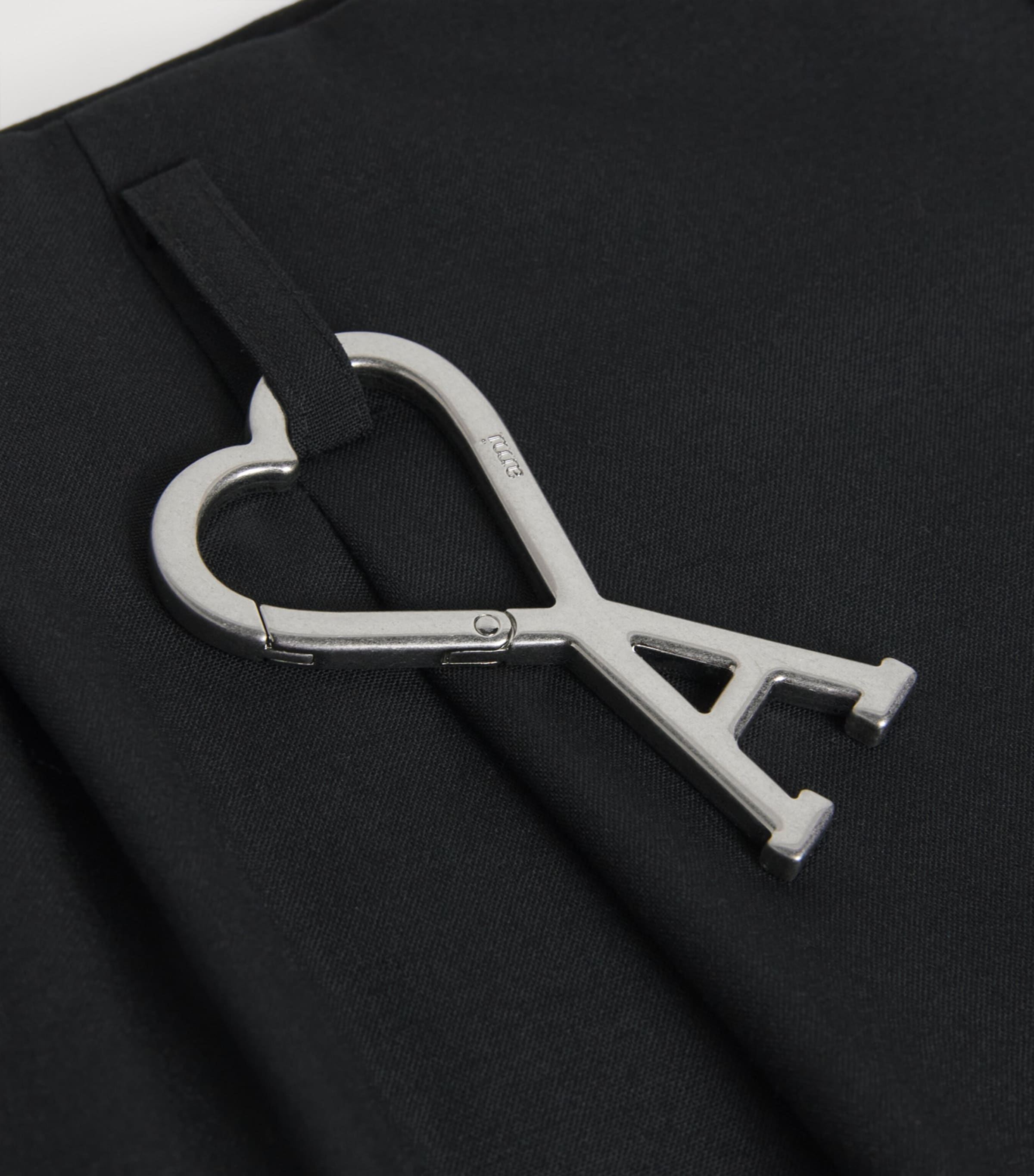 AMI Paris Logo Carabiner Clip | Designers | Ami Paris AMI Paris Logo Carabiner Clip | Designers | Ami Paris