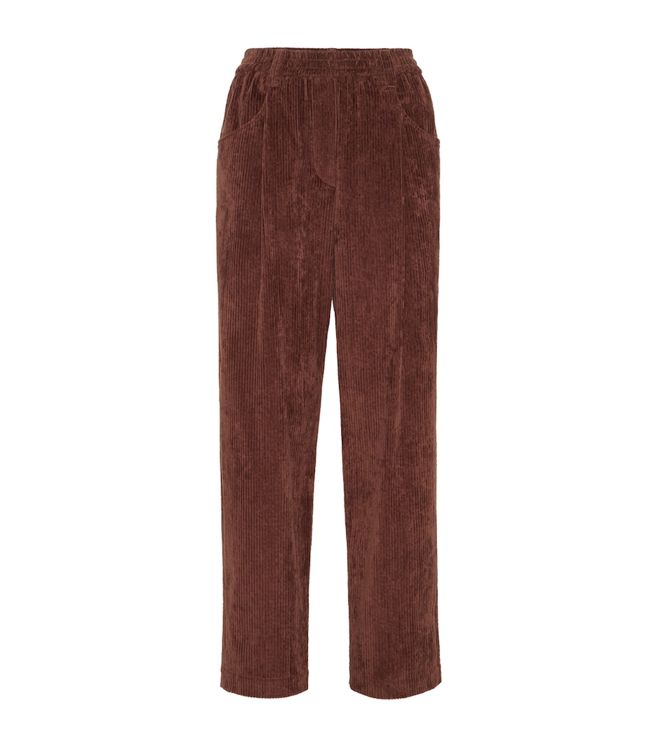 Corduroy Baggy Trousers C4413 Image 1