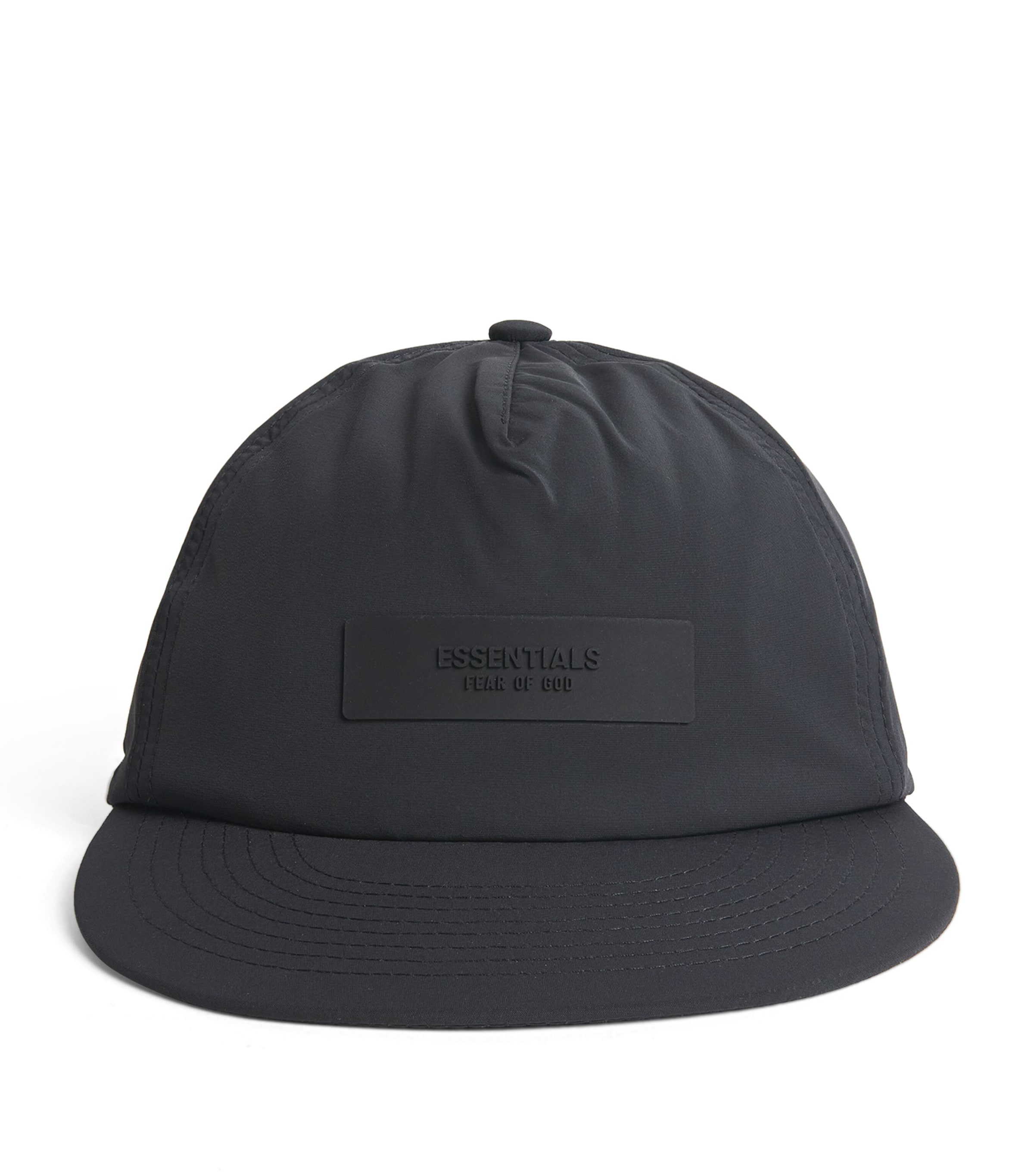 Essentials Logo Baseball Cap In Black